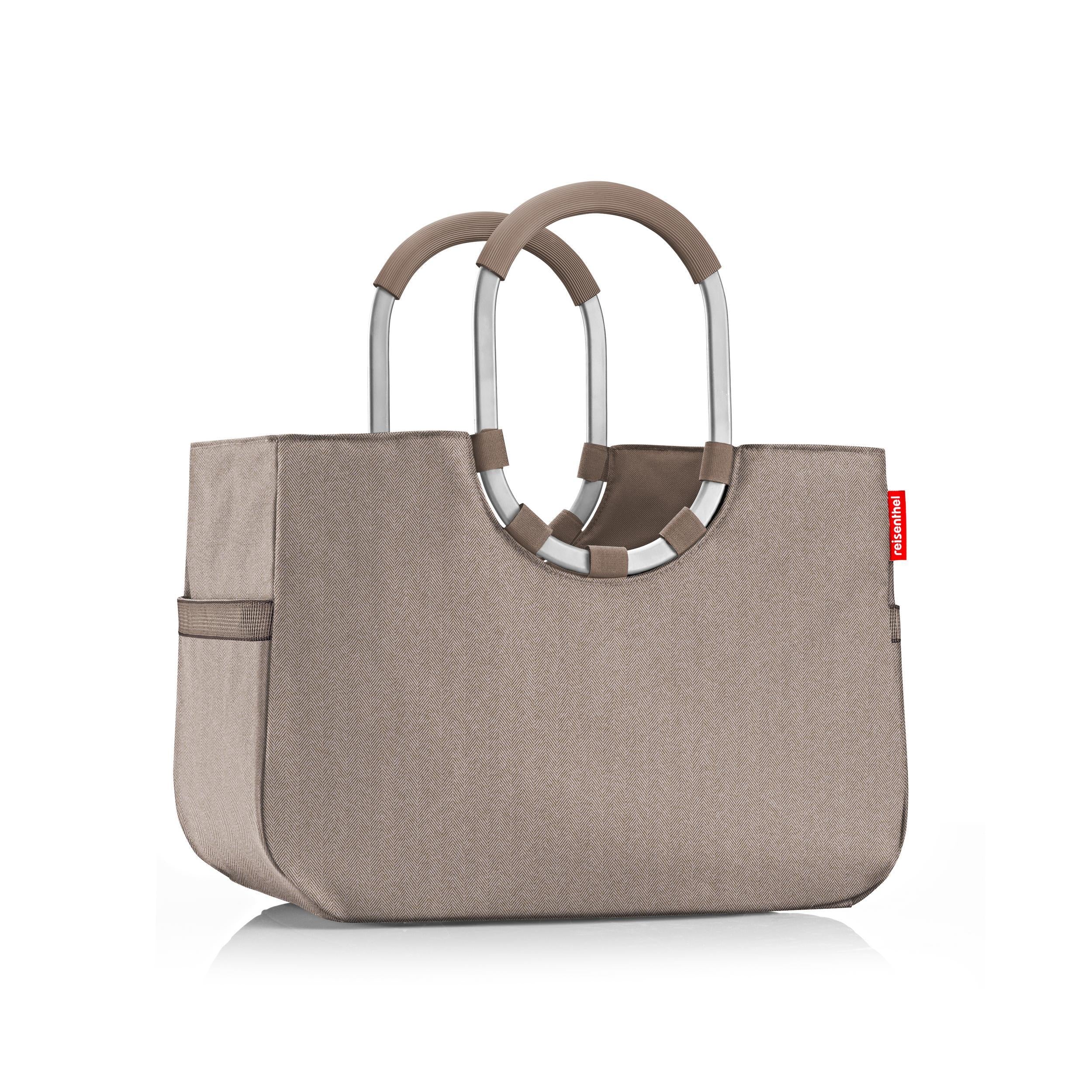 Reisenthel Loopshopper L, Herringbone Mokka