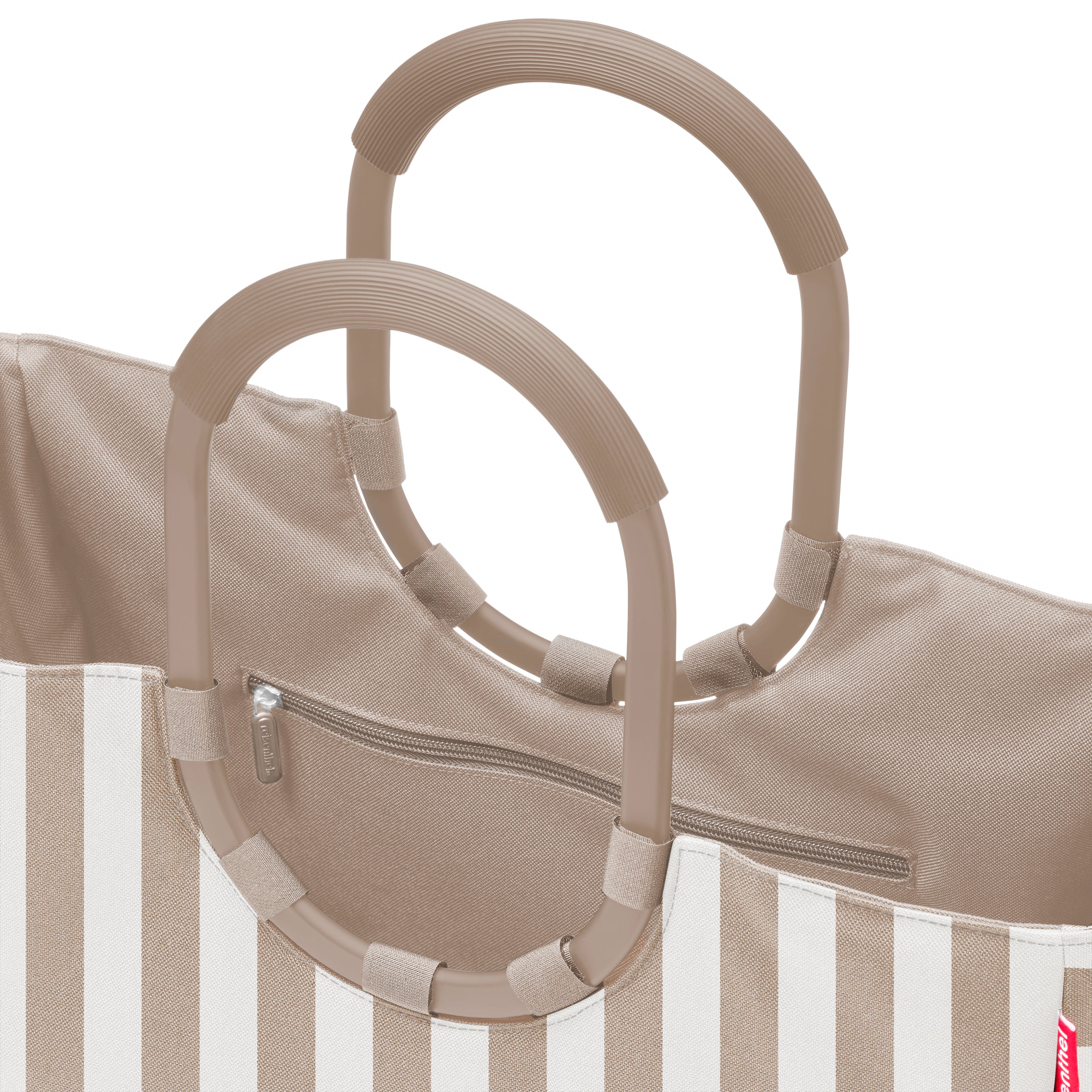 Reisenthel Loopshopper L, Summerstripes Coffee