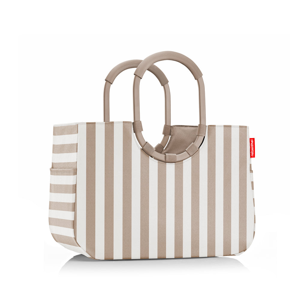 Reisenthel Loopshopper L, Summerstripes Coffee