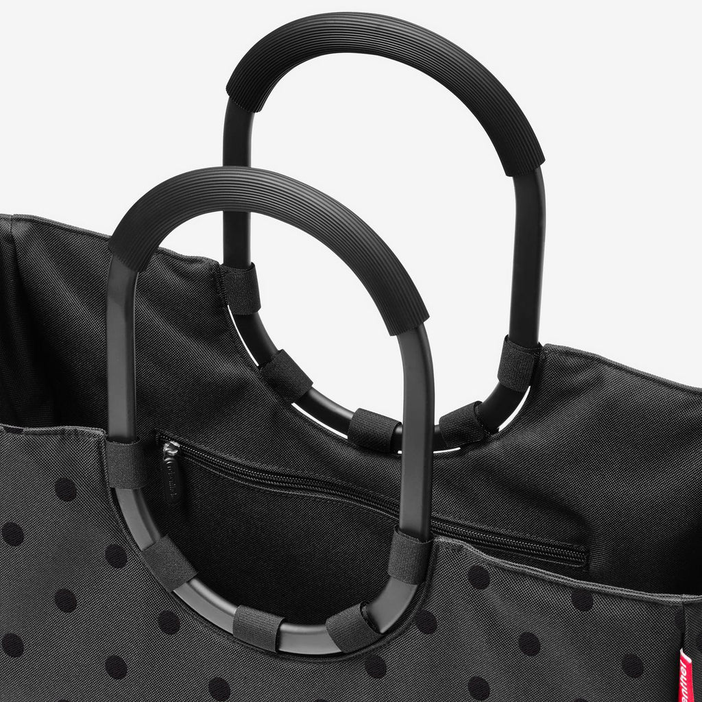 Reisenthel Loopshopper L, Glossy Dots Black – Produktansicht 4