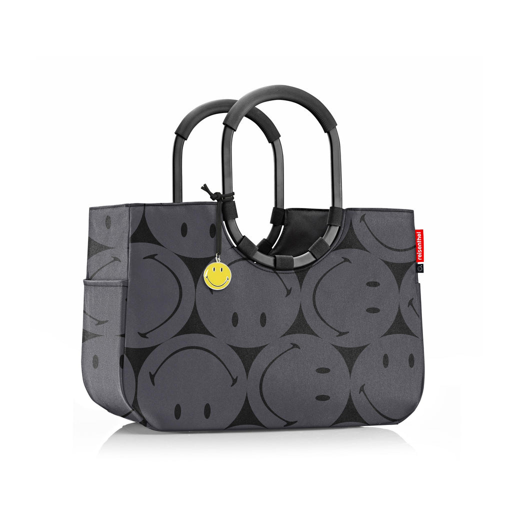 Reisenthel Loopshopper L, Smiley Grey