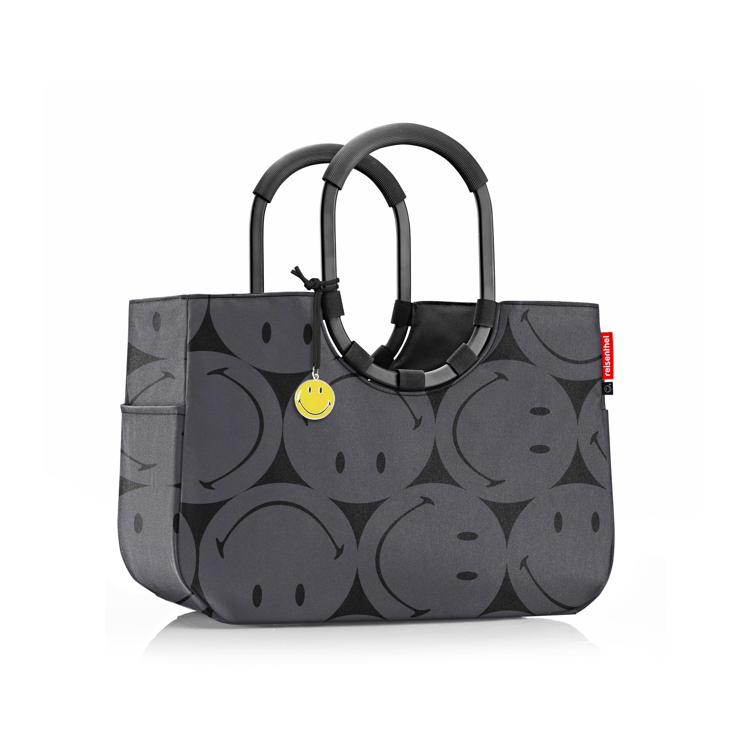 Reisenthel Loopshopper L, Smiley Grey