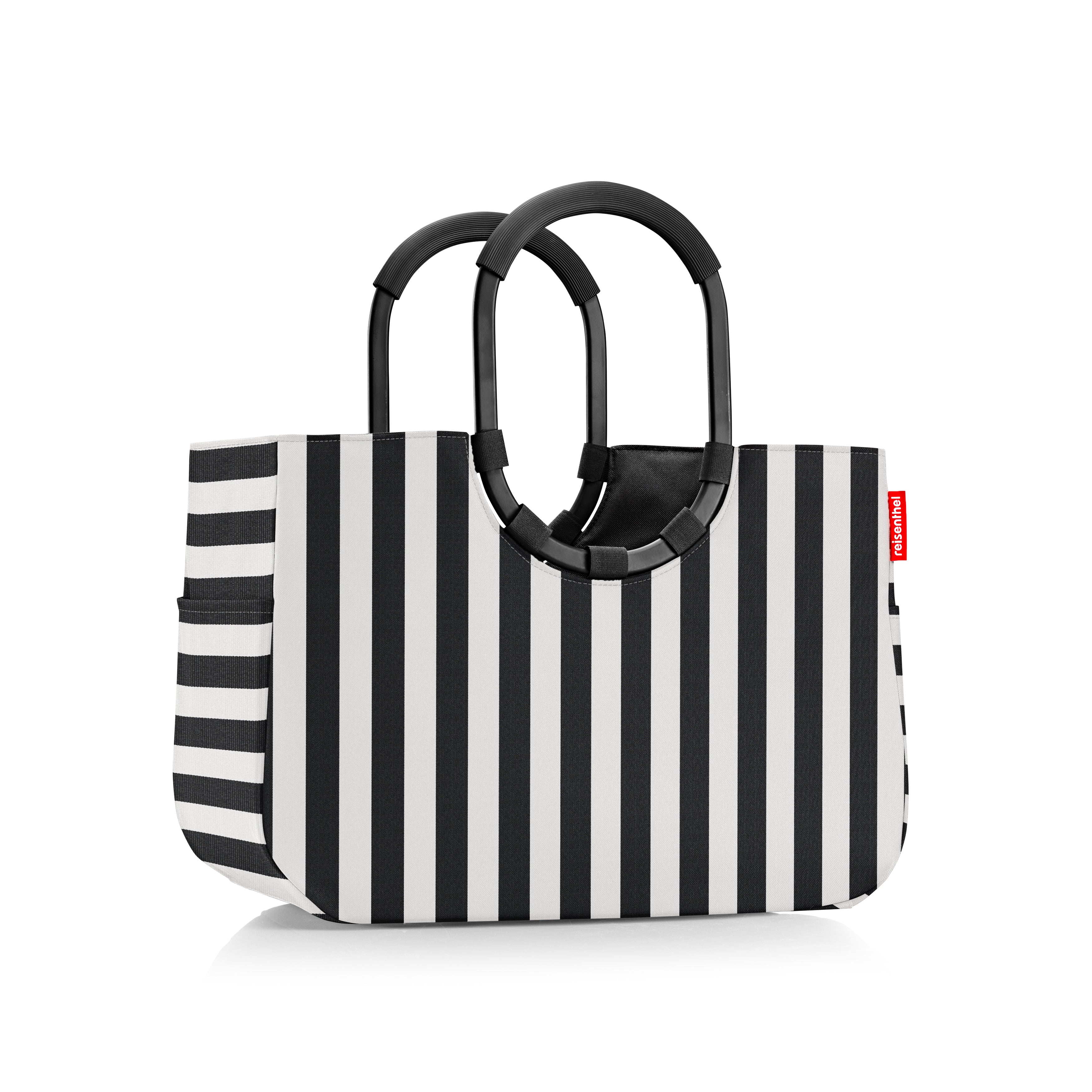 Reisenthel Loopshopper L, Summerstripes Black