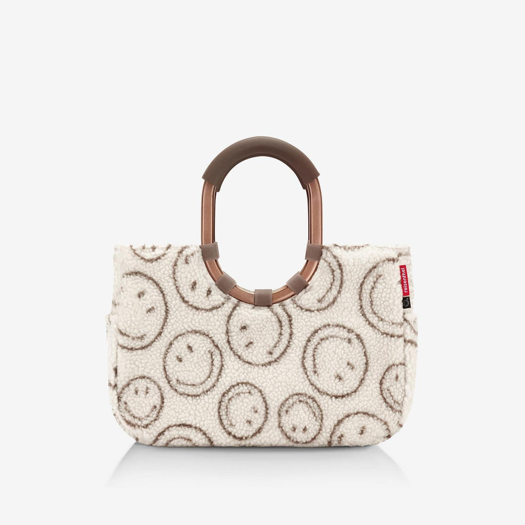Reisenthel Loopshopper M, Smiley® Teddy Chocolate