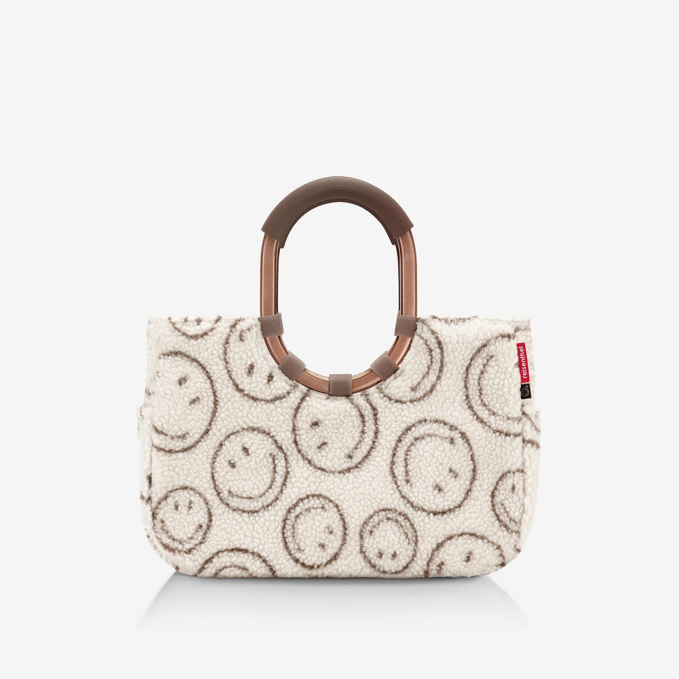 Reisenthel Loopshopper M, Smiley® Teddy Chocolate