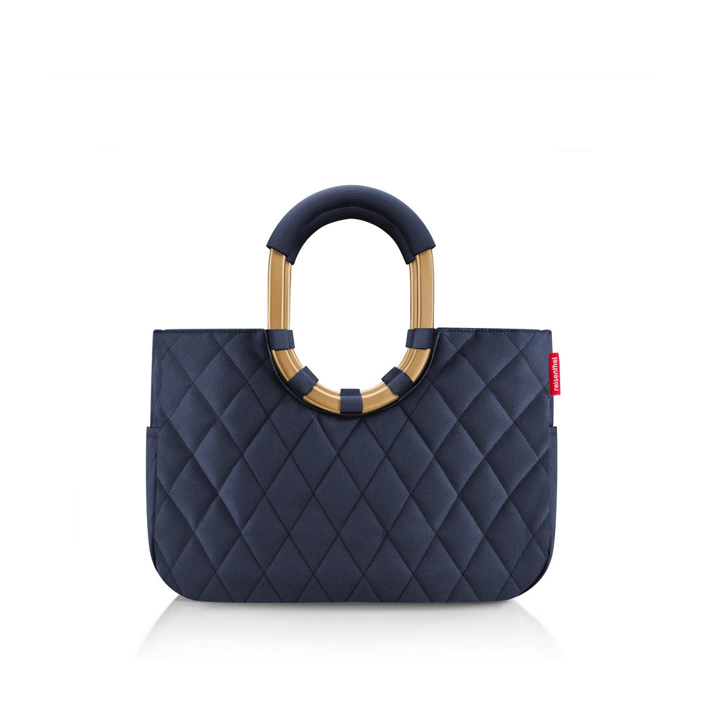 Reisenthel Loopshopper M, Rhombus Midnight Gold