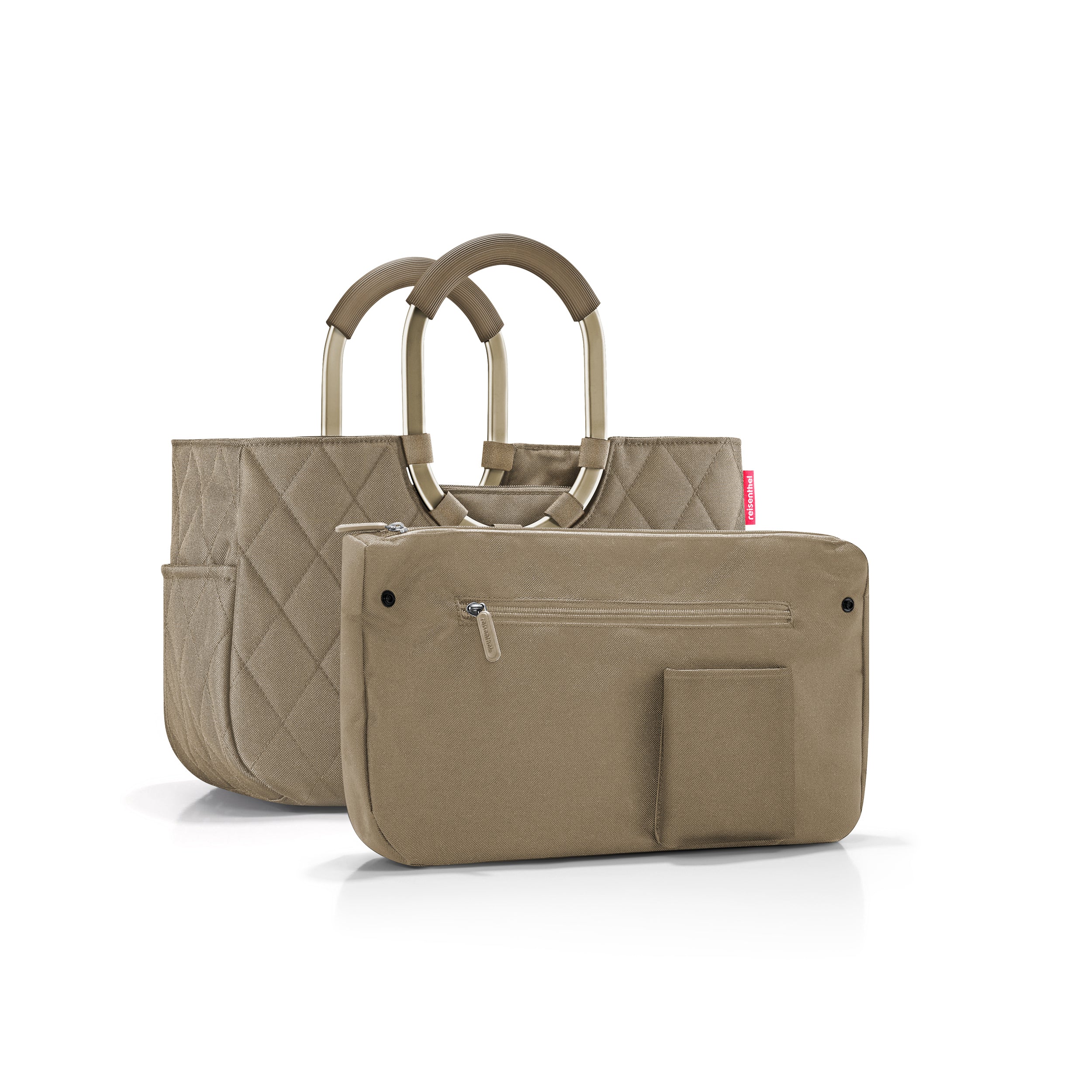 Reisenthel Loopshopper M, Rhombus Olive