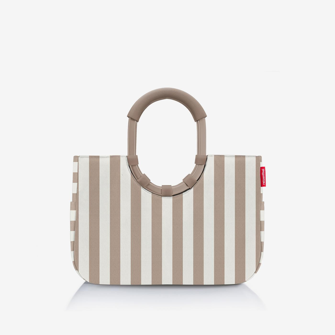 Reisenthel Loopshopper M, Summerstripes Coffee