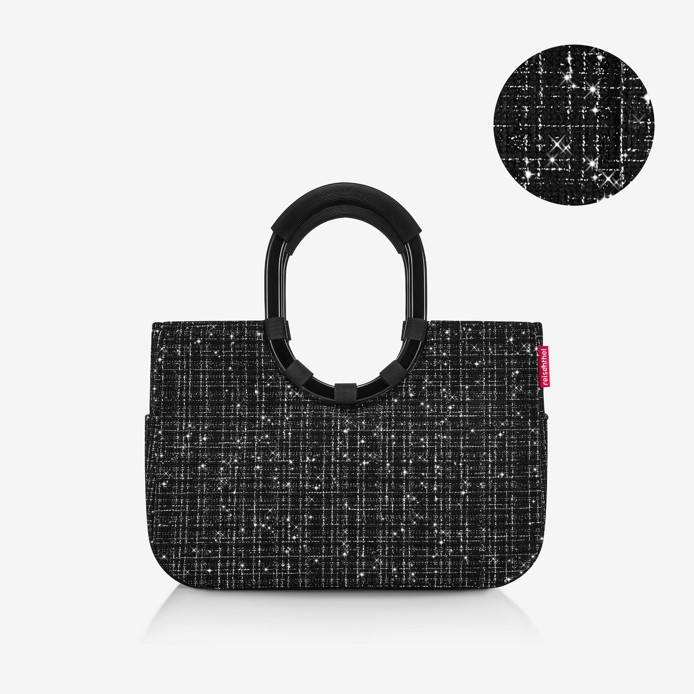Reisenthel Loopshopper M, Bouclé Black