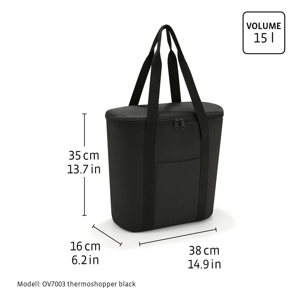 Reisenthel Thermoshopper Kühltasche, Raffia Black – Produktansicht 5