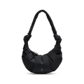 GOT BAG PLEAT MOON BAG SMALL, black monochrome – Produktansicht
