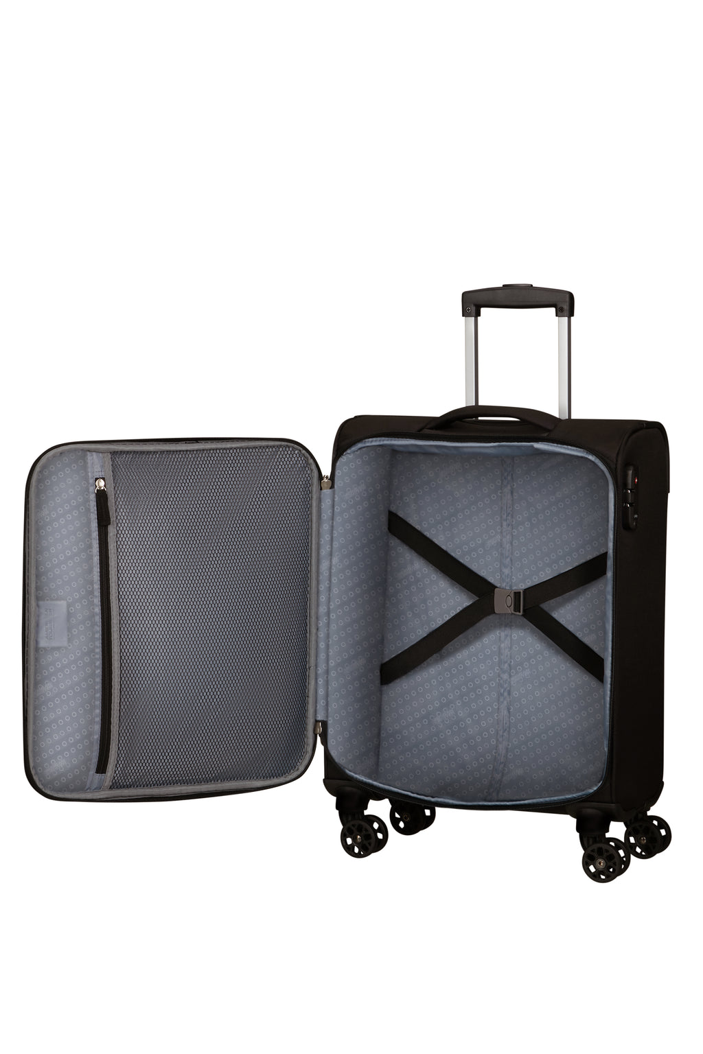 American Tourister DEEP DIVE 4w Trolley S, Black/Grey