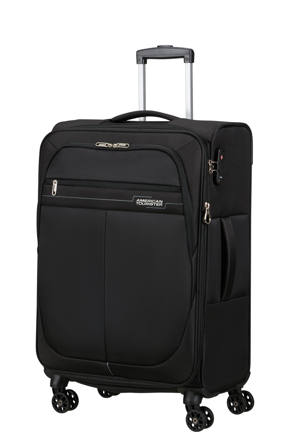 American Tourister DEEP DIVE 4w Trolley M erw., Black/Grey