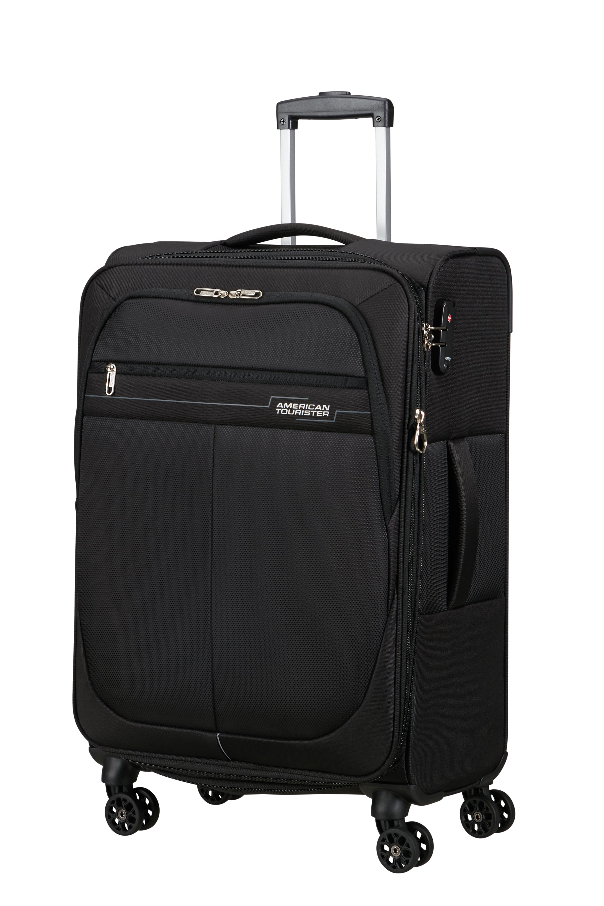 American Tourister DEEP DIVE 4w Trolley M erw., Black/Grey