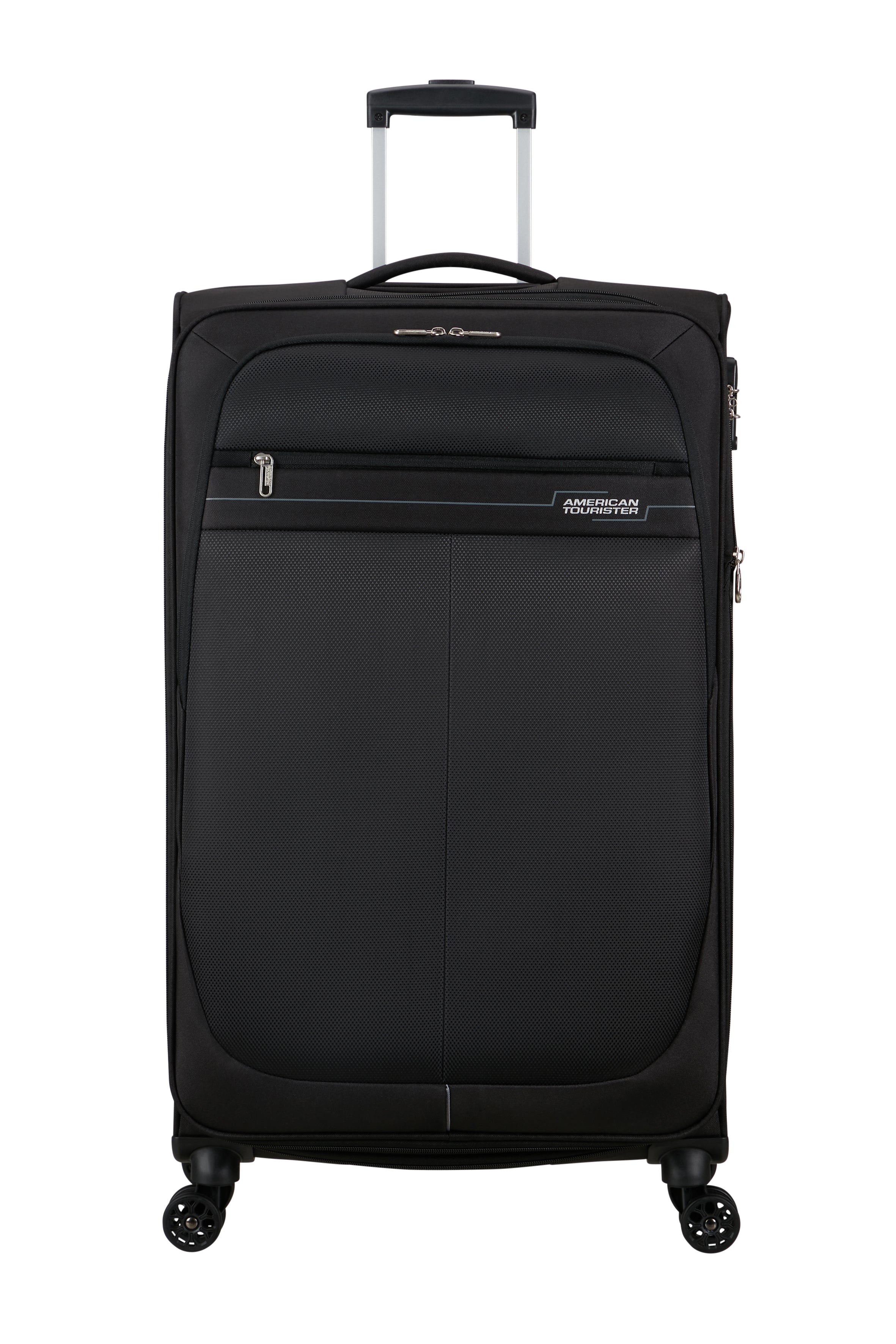 American Tourister DEEP DIVE 4w Trolley L erw., Black/Grey