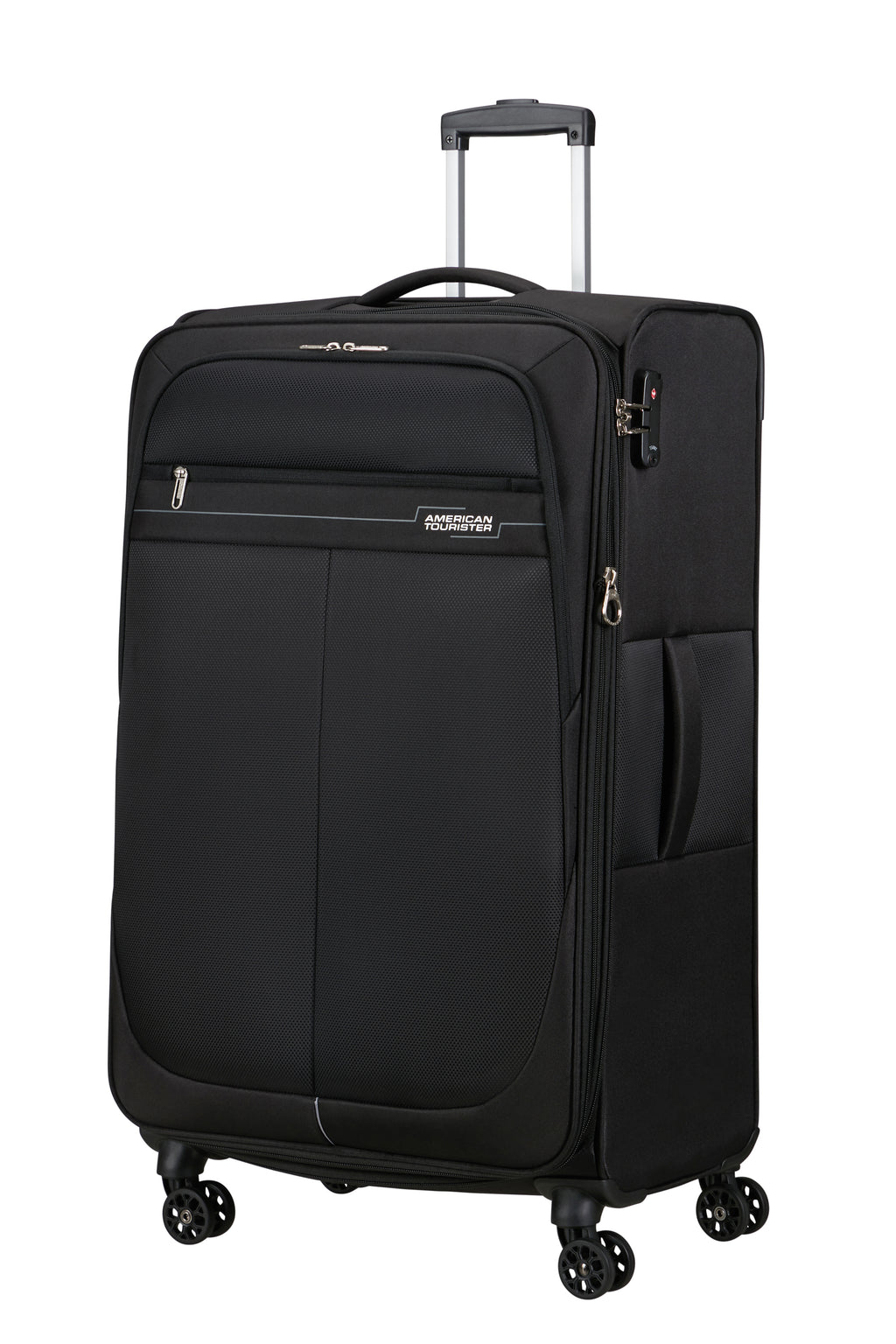 American Tourister DEEP DIVE 4w Trolley L erw., Black/Grey
