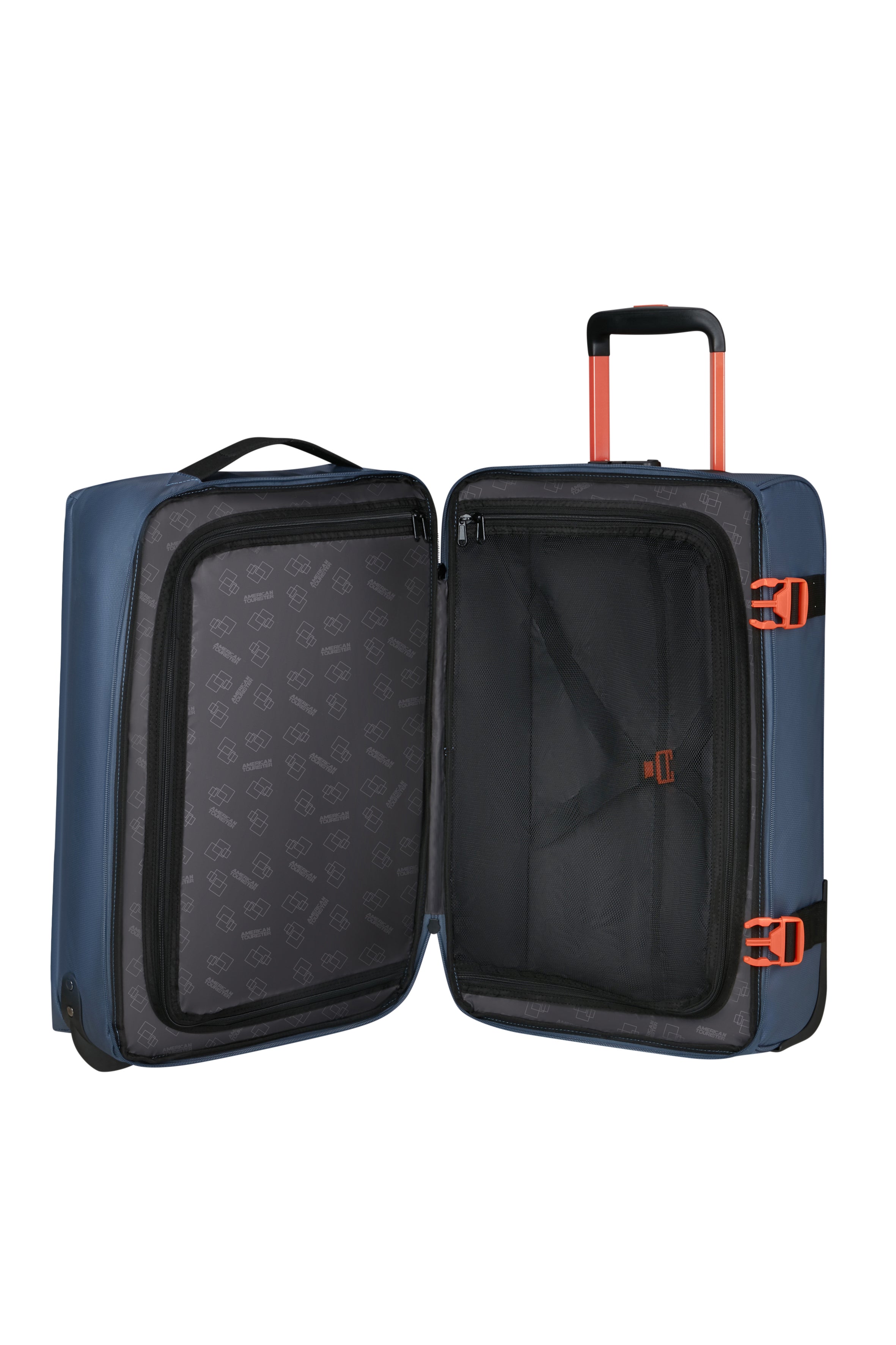 American Tourister URBAN TRACK DUFFLE/WH COATED S, Navy/Orange
