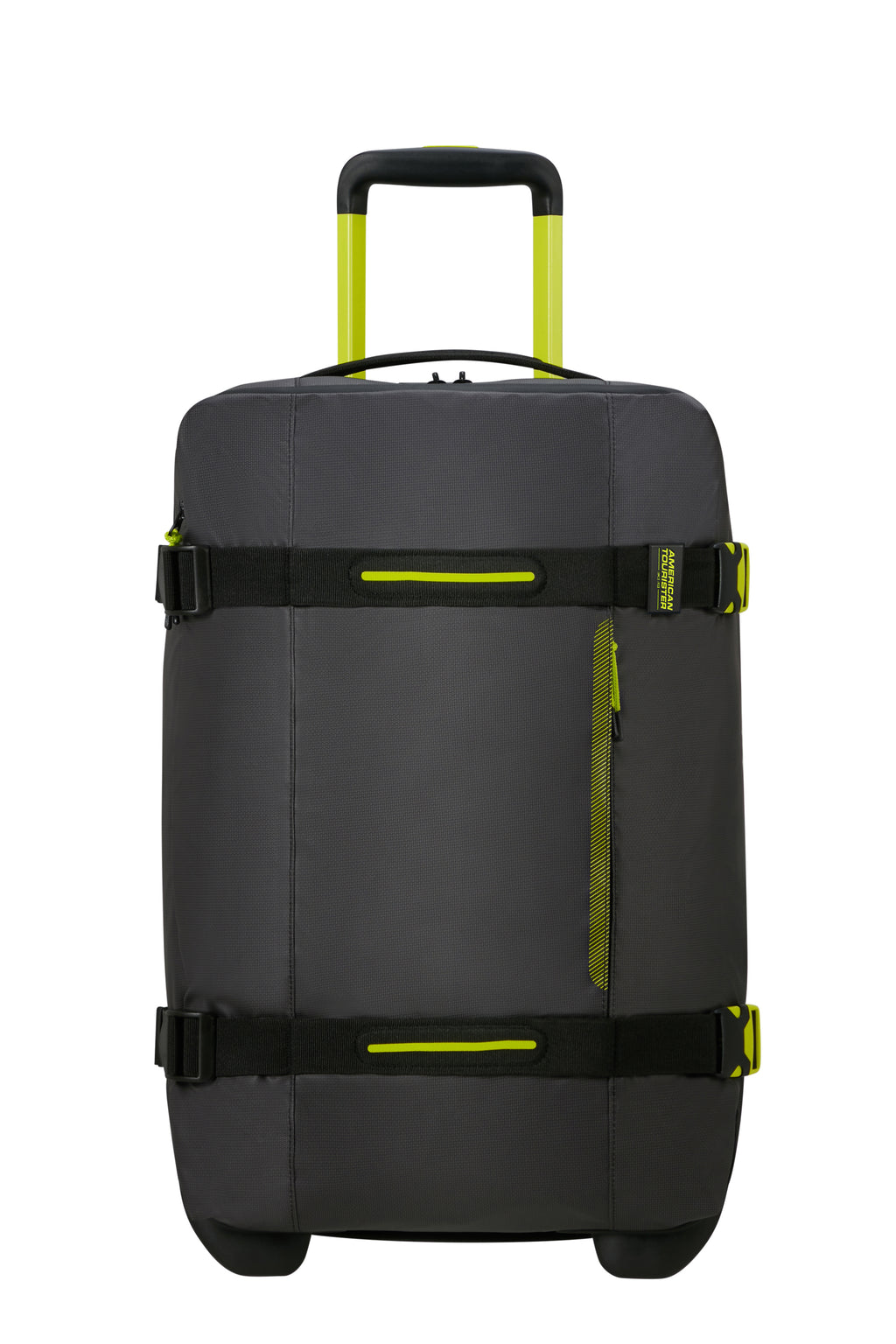 American Tourister URBAN TRACK DUFFLE/WH COATED S, Black/Lime