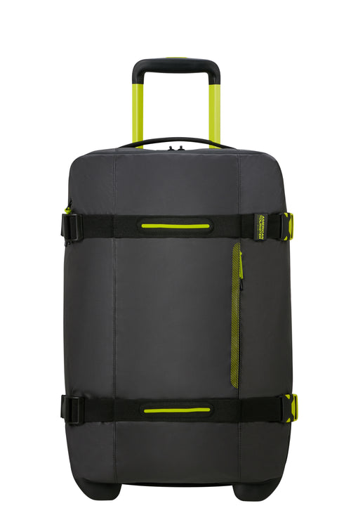 American Tourister URBAN TRACK DUFFLE/WH COATED S, Black/Lime