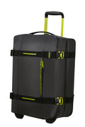 American Tourister URBAN TRACK DUFFLE/WH COATED S, Black/Lime