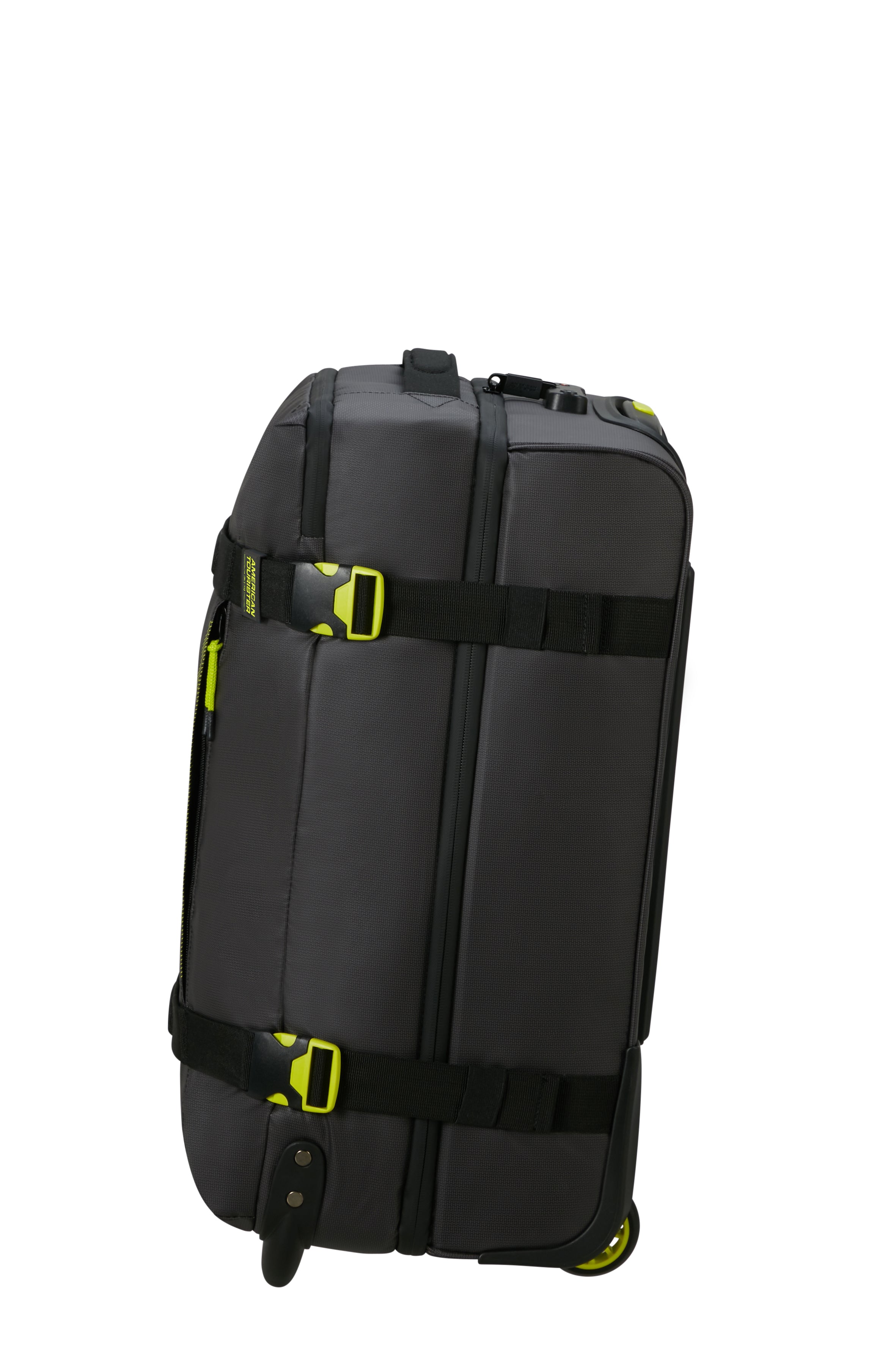 American Tourister URBAN TRACK DUFFLE/WH COATED S, Black/Lime