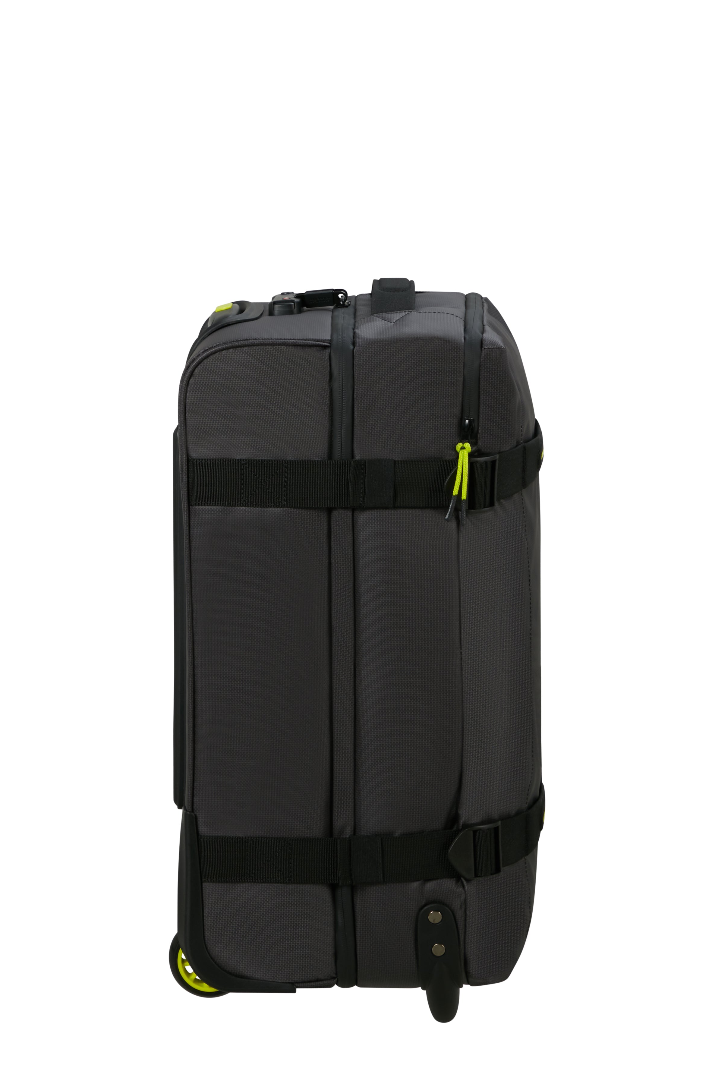 American Tourister URBAN TRACK DUFFLE/WH COATED S, Black/Lime