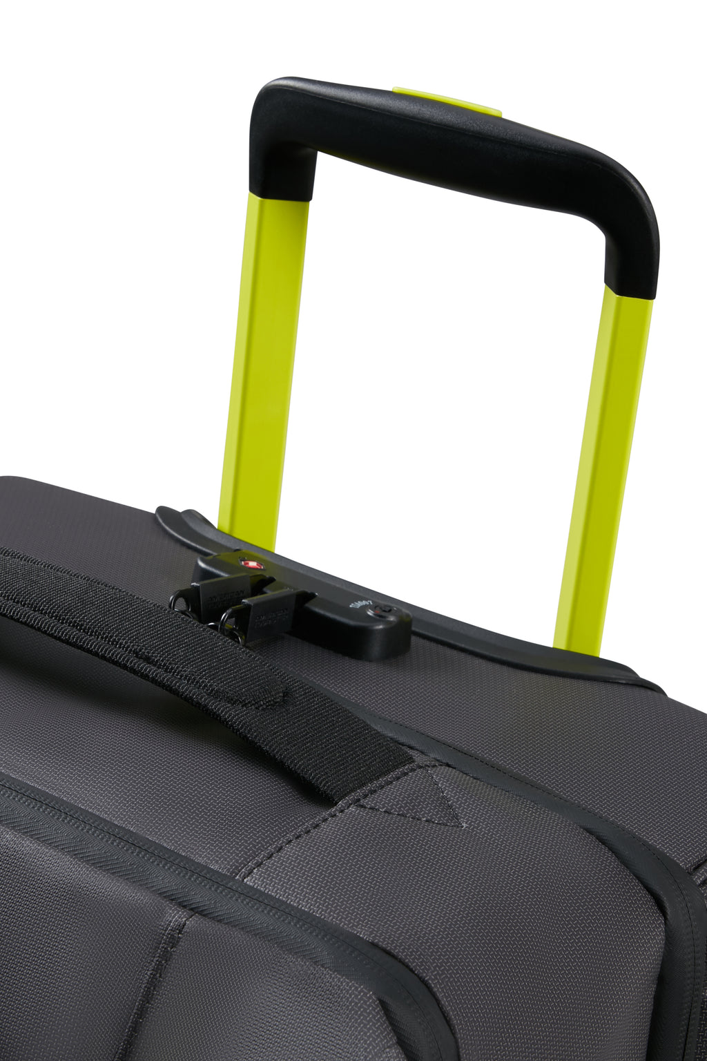 American Tourister URBAN TRACK DUFFLE/WH COATED S, Black/Lime