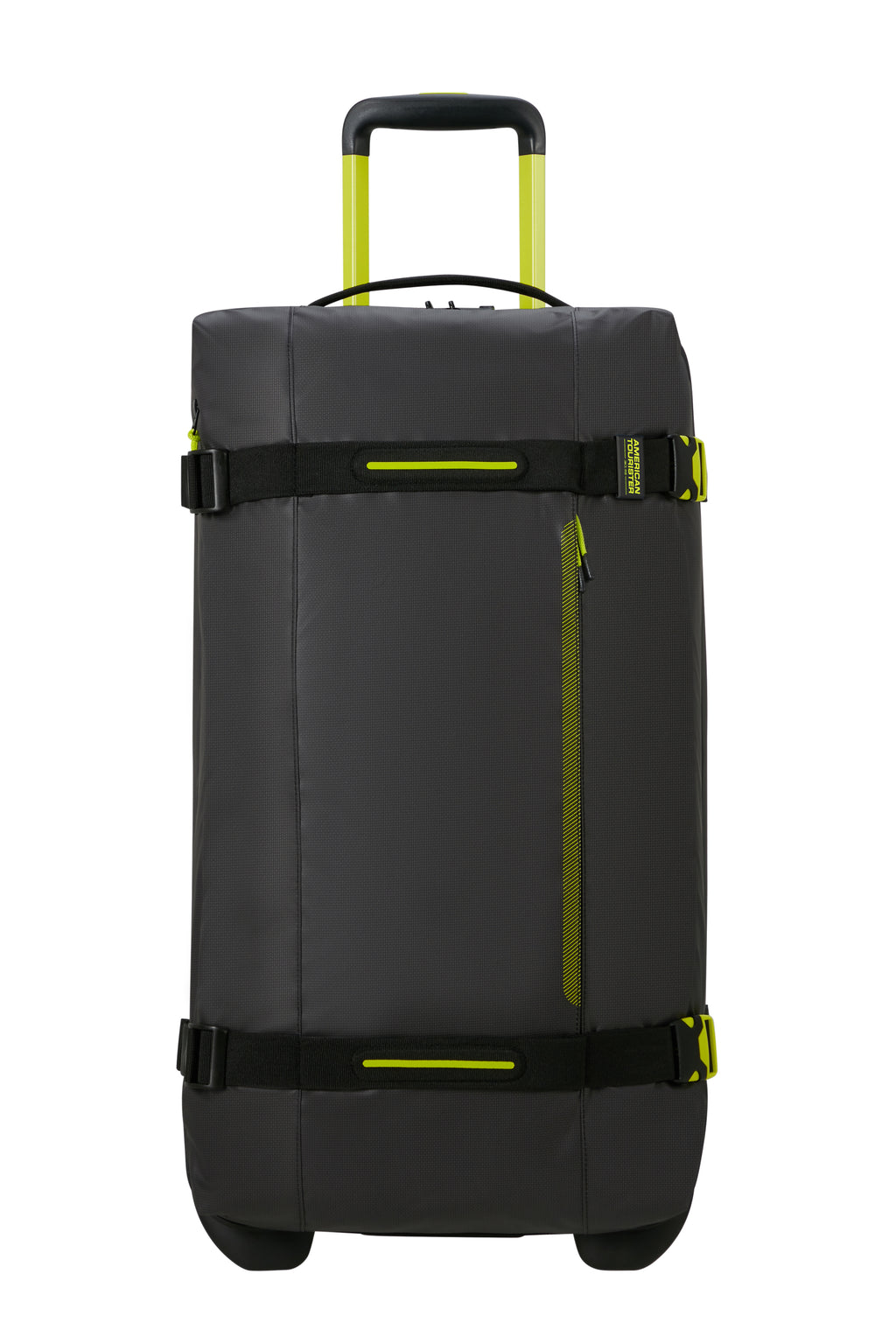 American Tourister URBAN TRACK DUFFLE/WH COATED M, Black/Lime