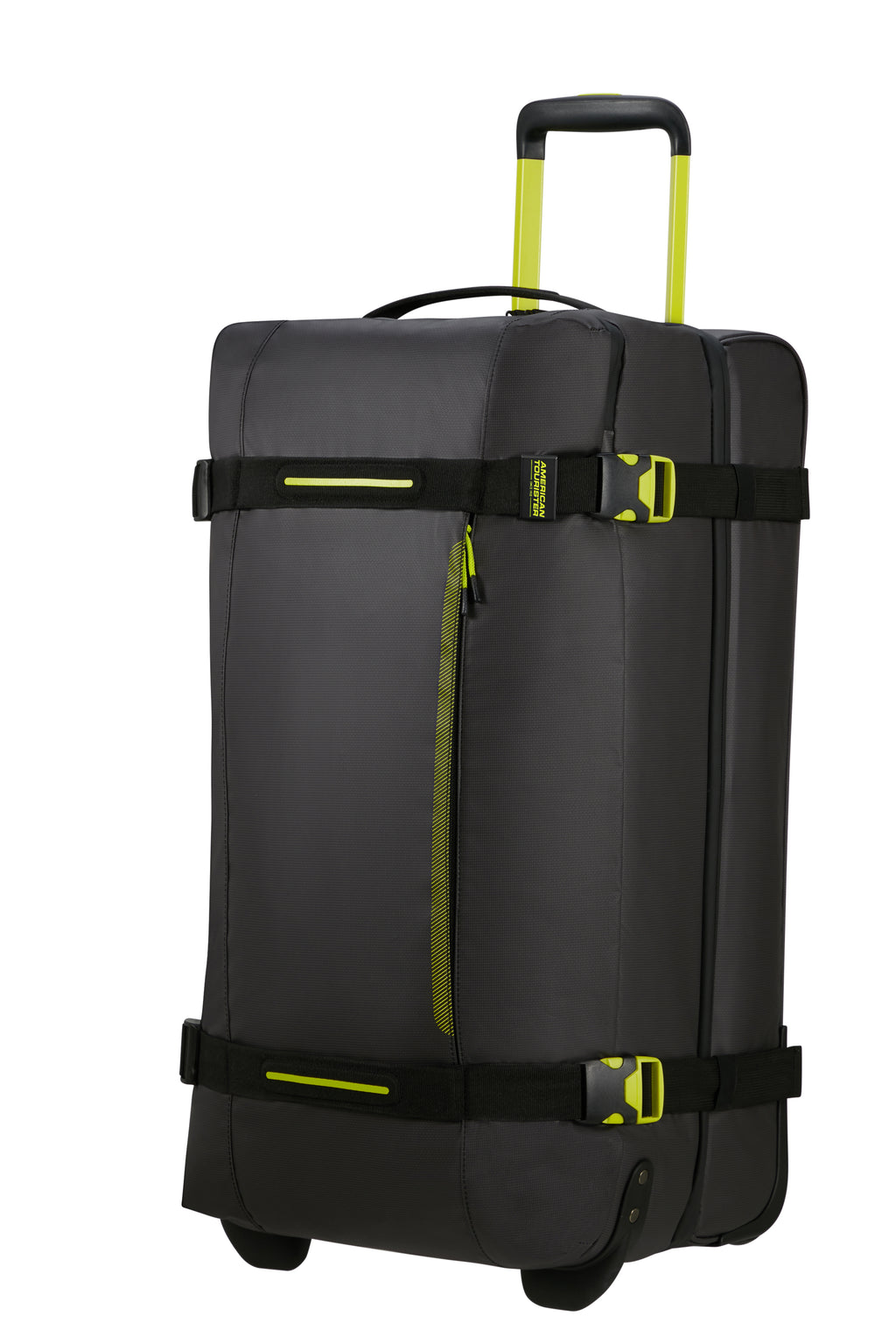 American Tourister URBAN TRACK DUFFLE/WH COATED M, Black/Lime