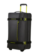 American Tourister URBAN TRACK DUFFLE/WH COATED M, Black/Lime
