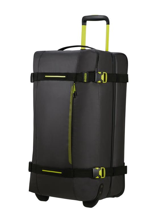 American Tourister URBAN TRACK DUFFLE/WH COATED M, Black/Lime