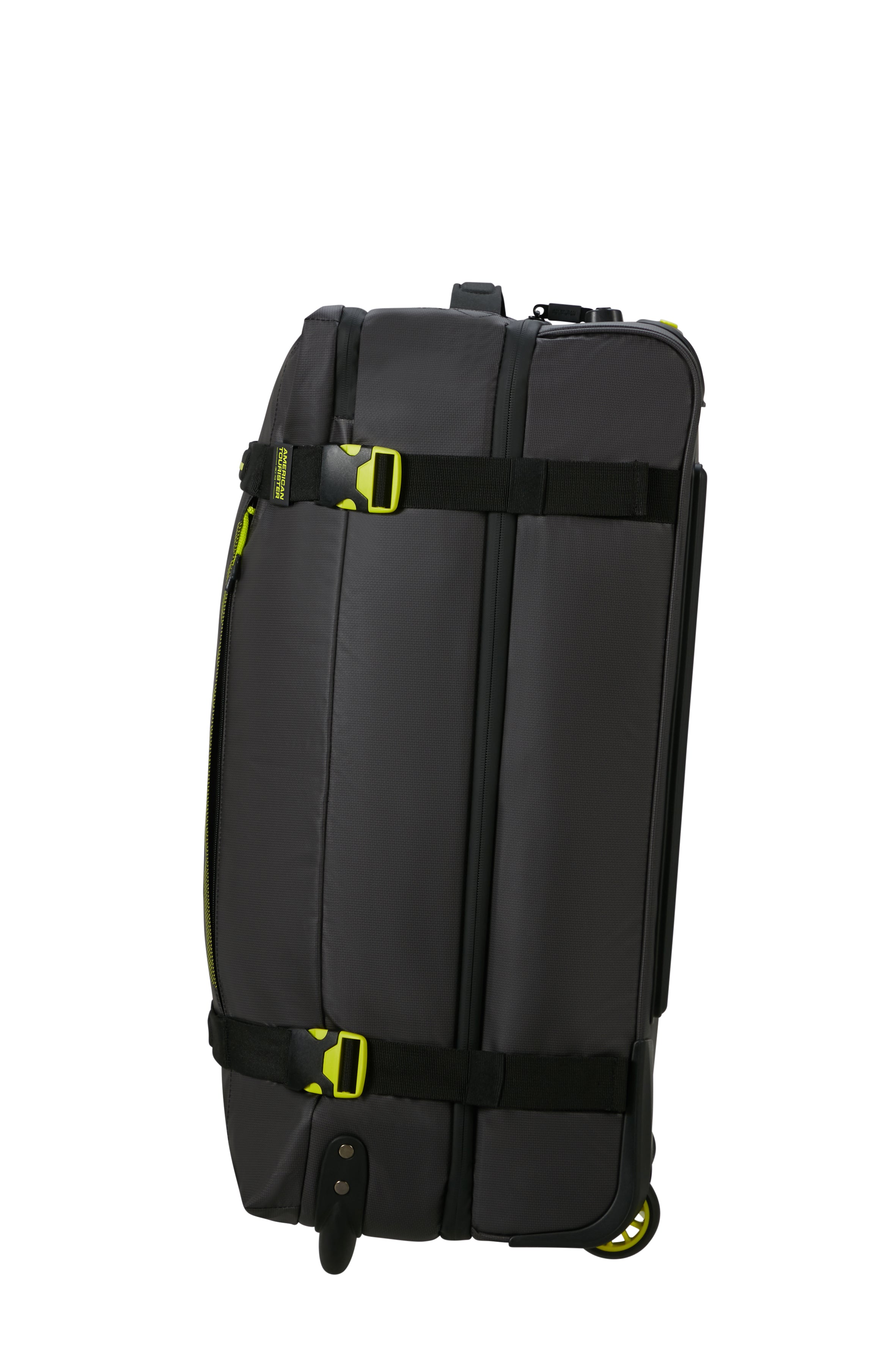 American Tourister URBAN TRACK DUFFLE/WH COATED M, Black/Lime