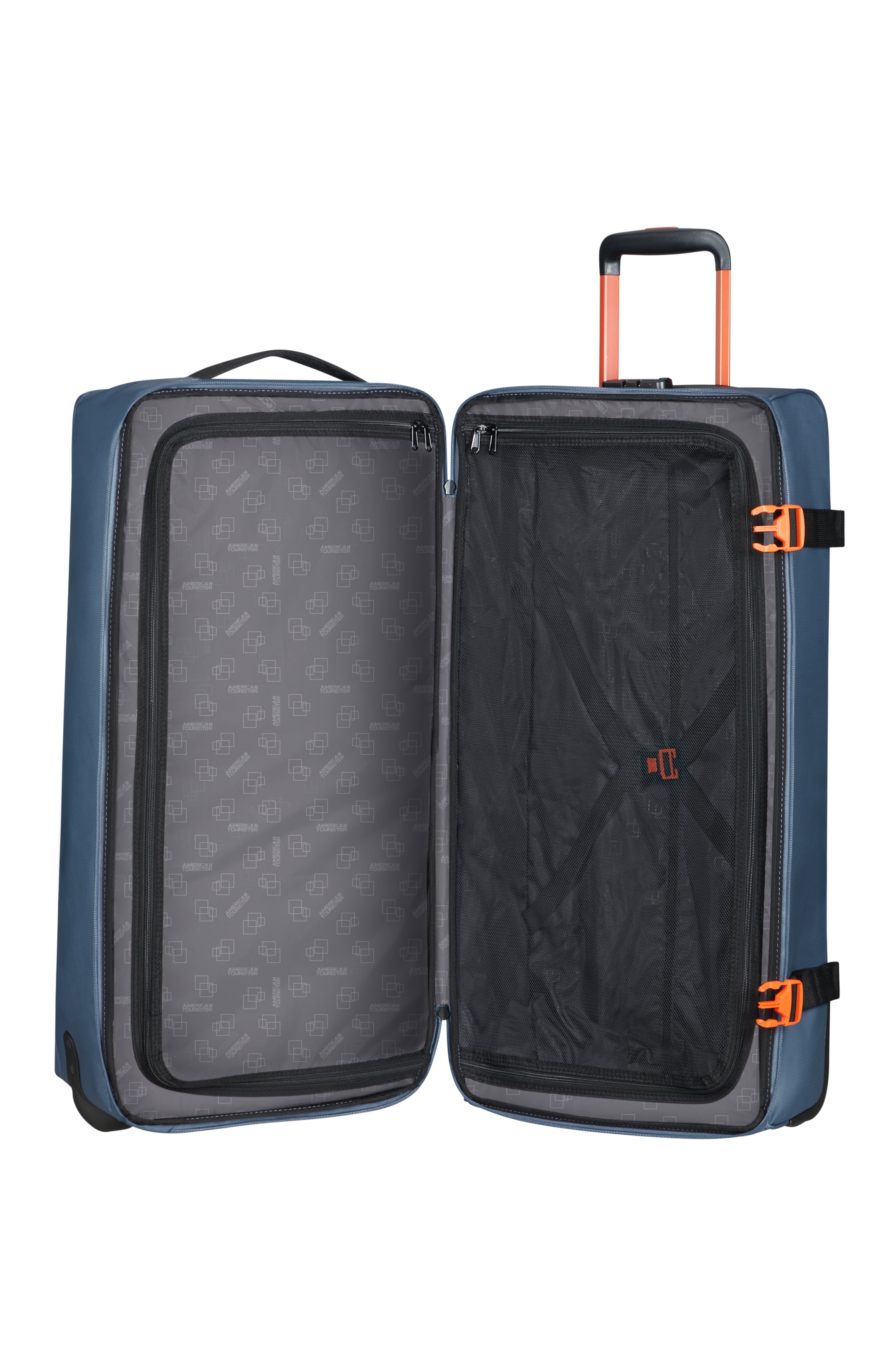 American Tourister URBAN TRACK DUFFLE/WH COATED L, Navy/Orange