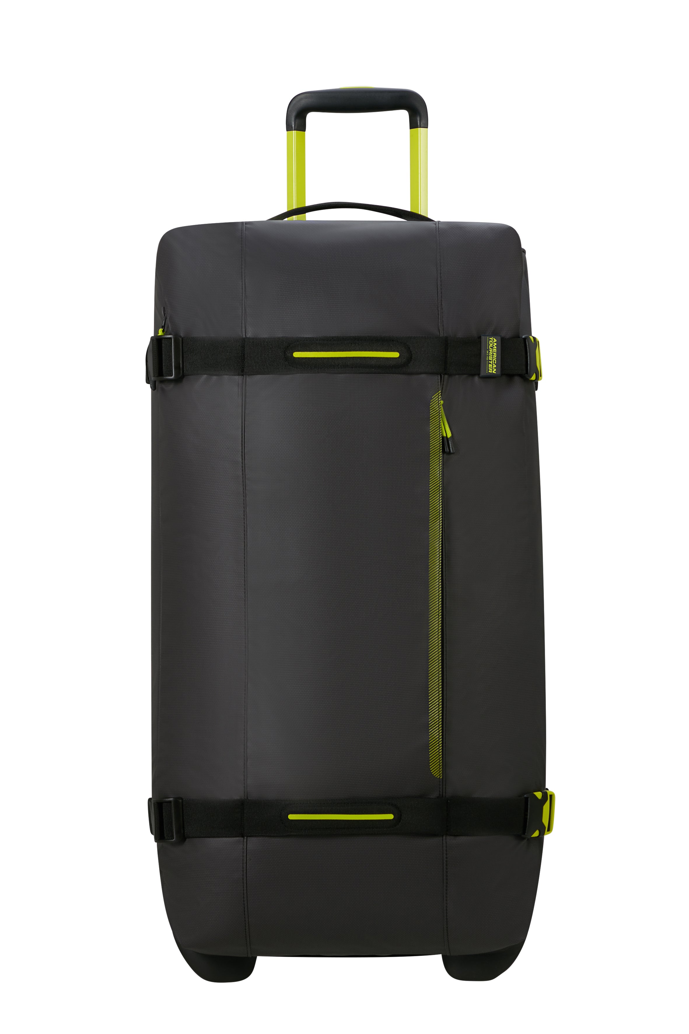 American Tourister URBAN TRACK DUFFLE/WH COATED L, Black/Lime