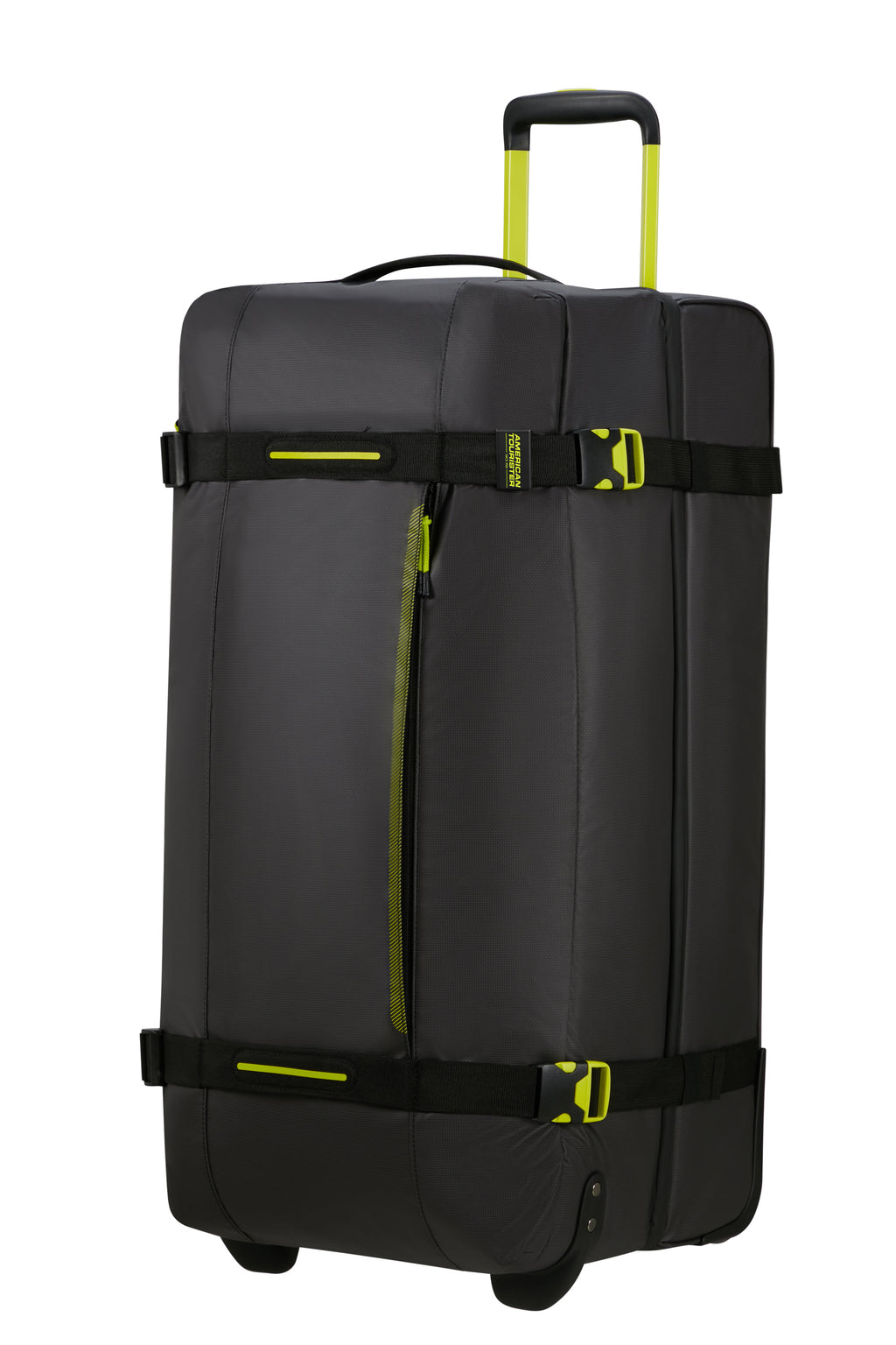 American Tourister URBAN TRACK DUFFLE/WH COATED L, Black/Lime