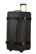 American Tourister URBAN TRACK DUFFLE/WH COATED L, Black/Lime