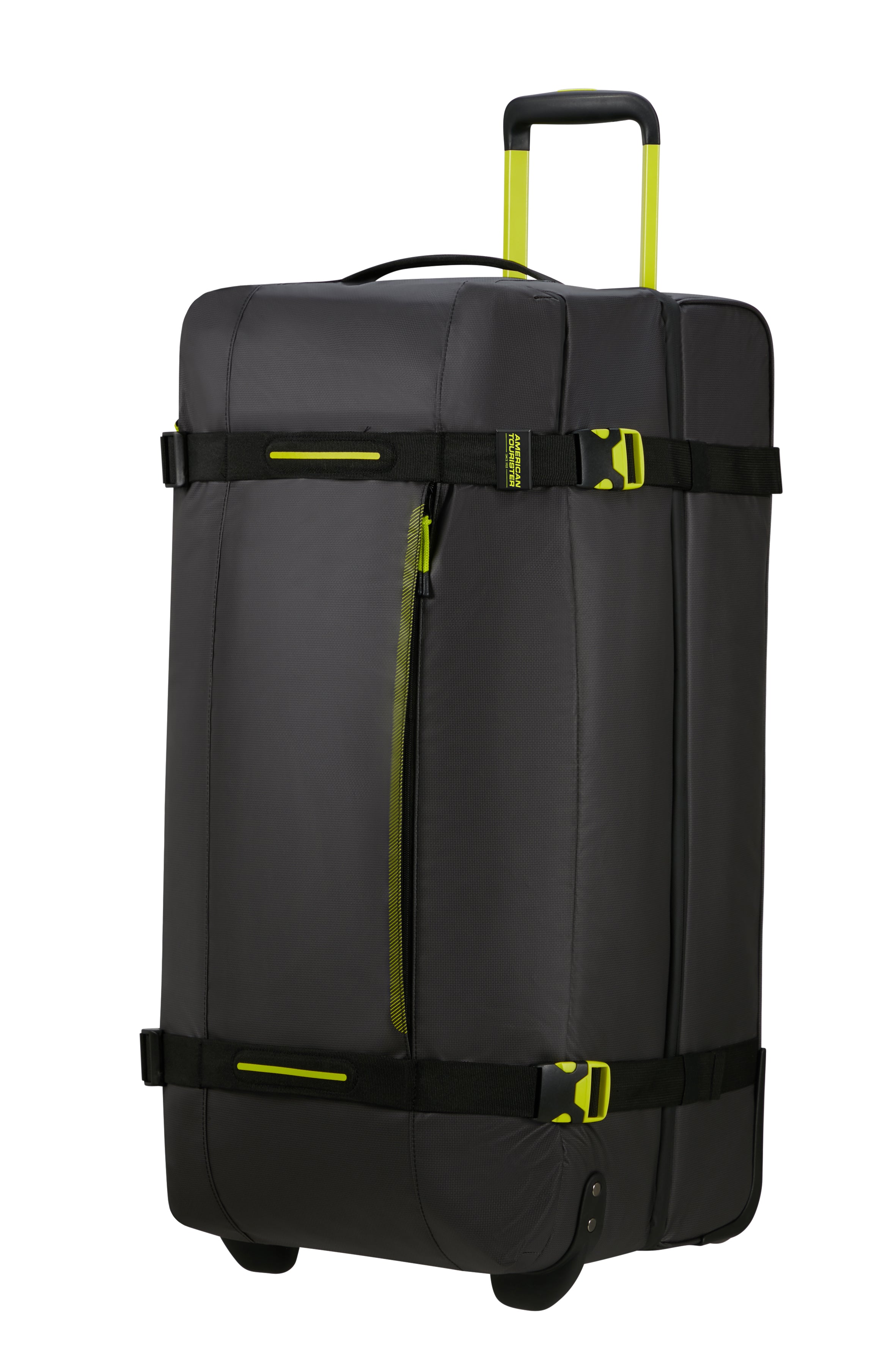 American Tourister URBAN TRACK DUFFLE/WH COATED L, Black/Lime