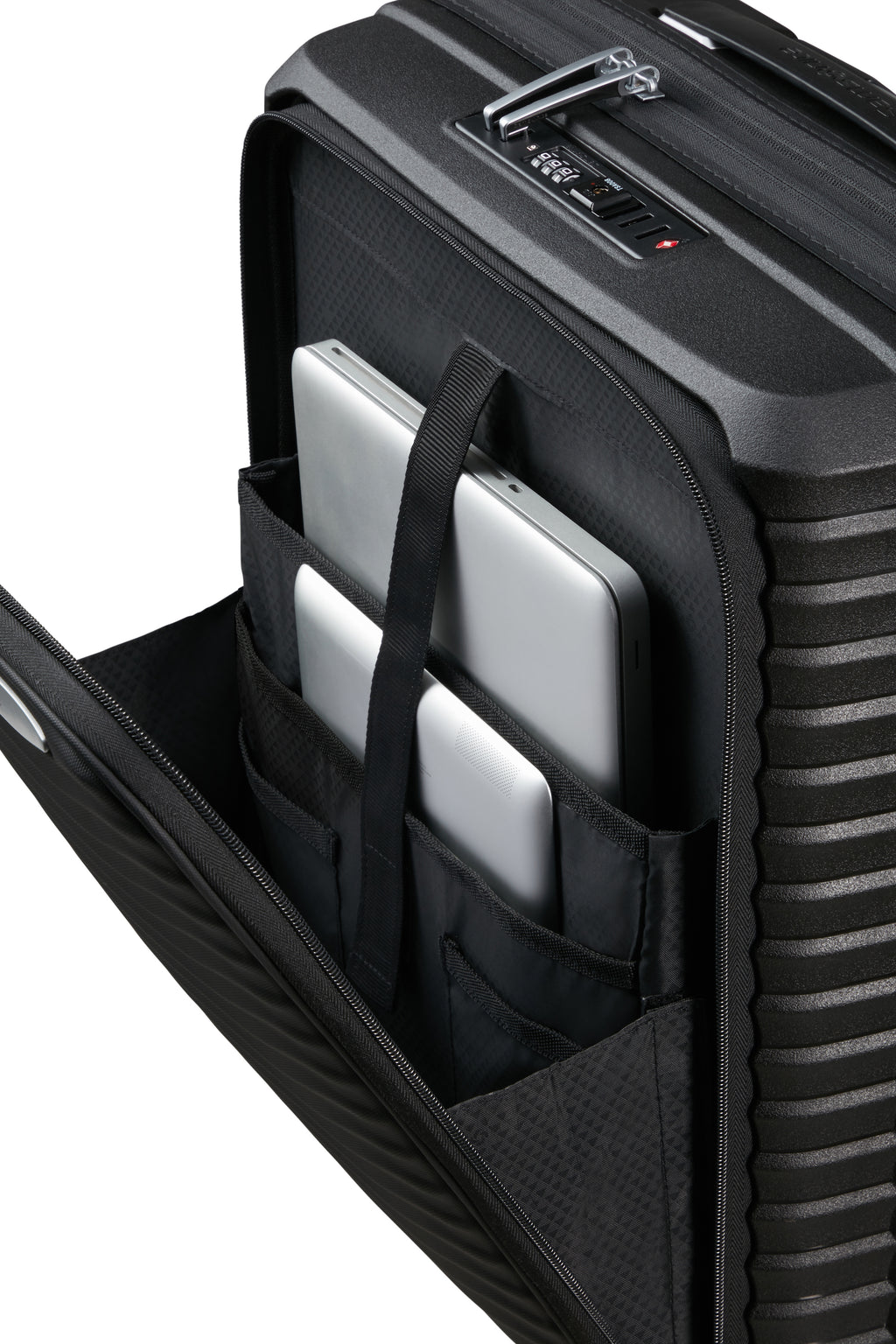 Samsonite UPSCAPE Trolley S mit Vortasche, BLACK