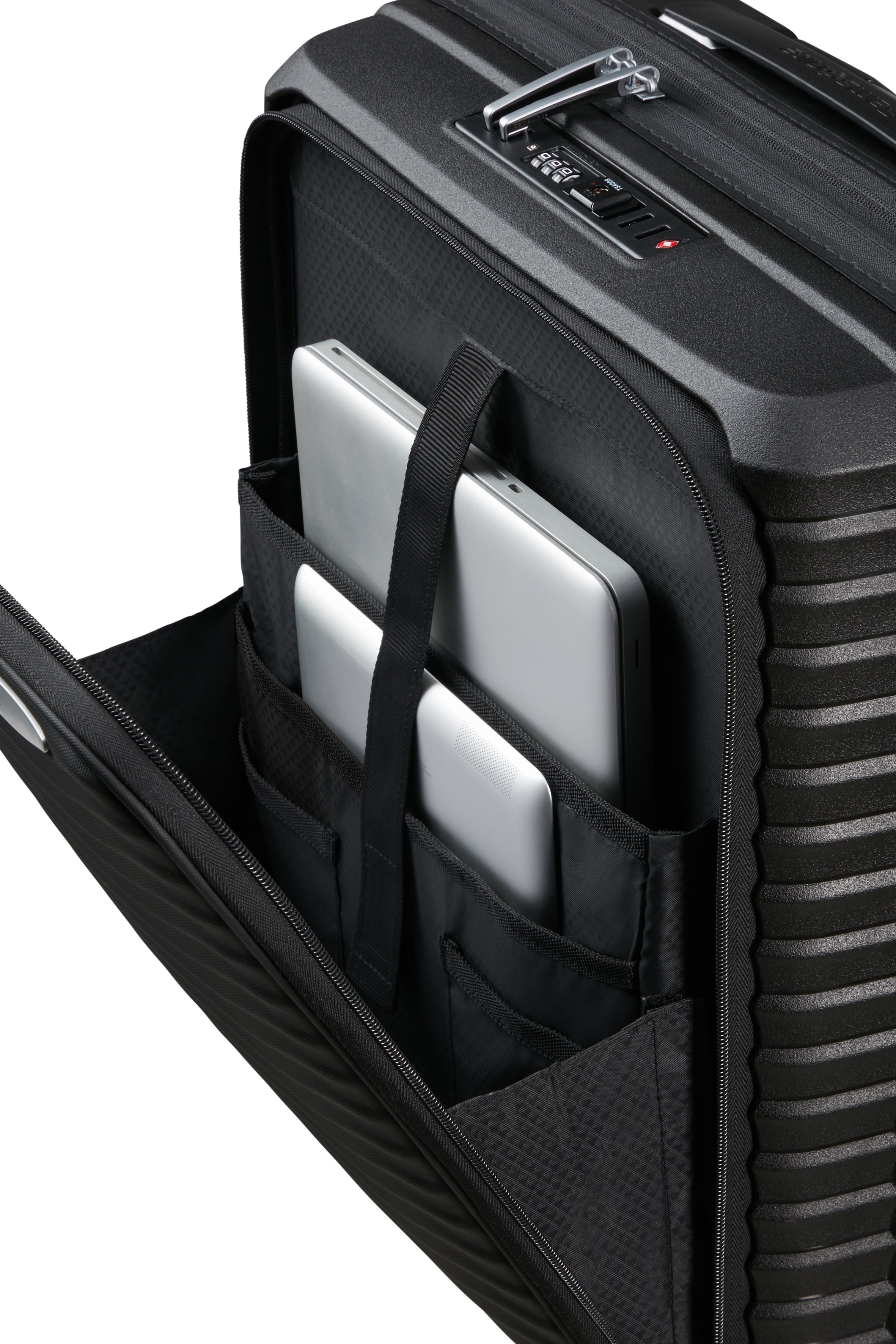 Samsonite UPSCAPE Trolley S mit Vortasche, BLACK
