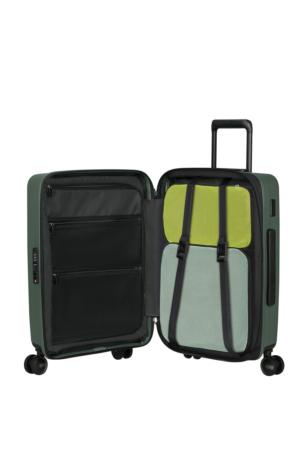 Samsonite RESTACKD Trolley S mit Vortasche, SAGE