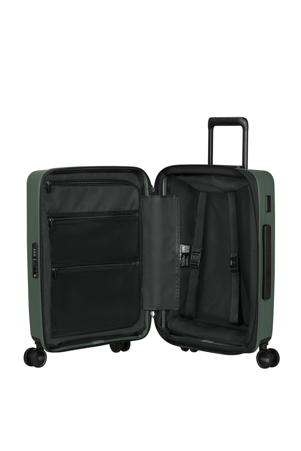 Samsonite RESTACKD Trolley S mit Vortasche, SAGE