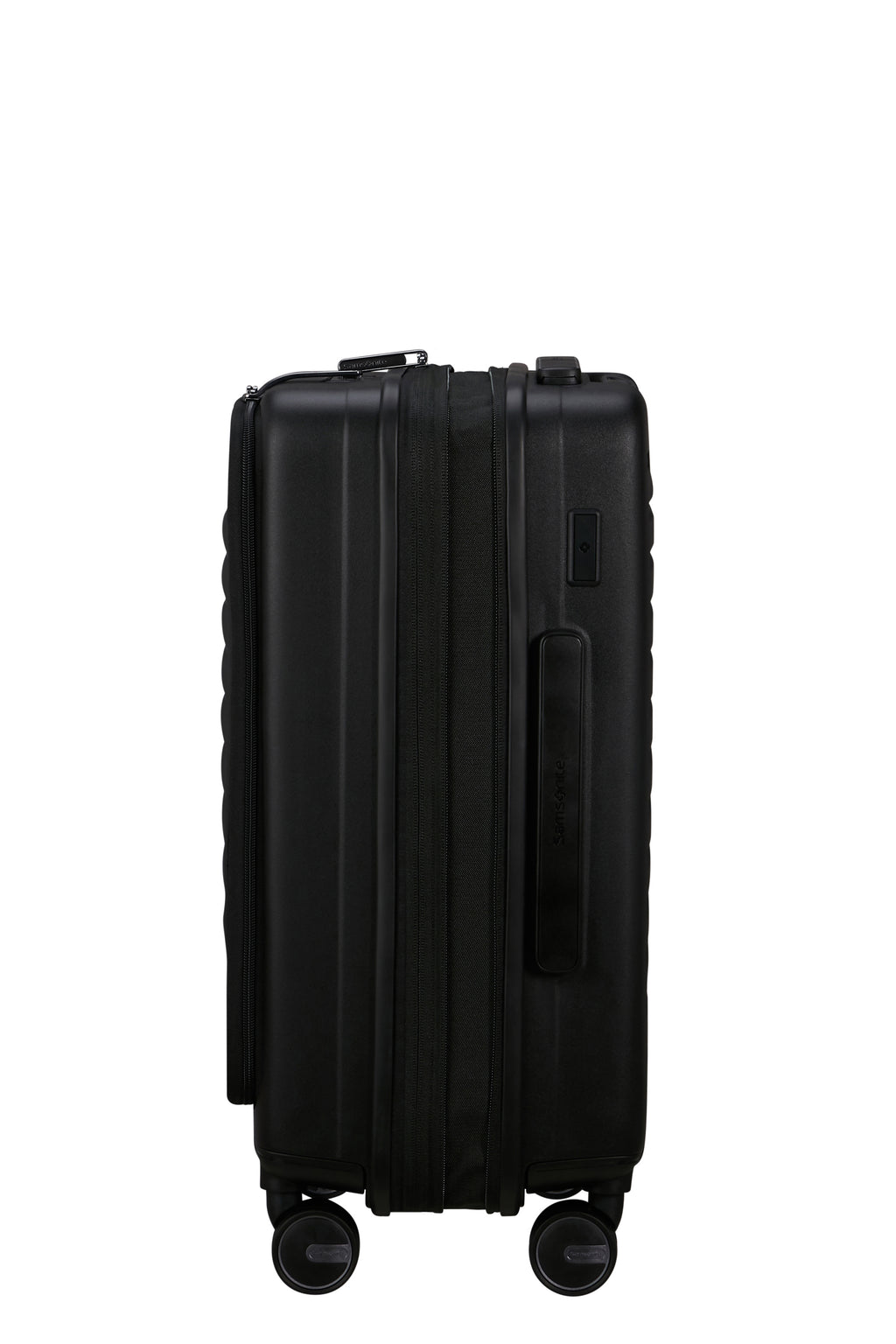 Samsonite RESTACKD Trolley S mit Vortasche, BLACK