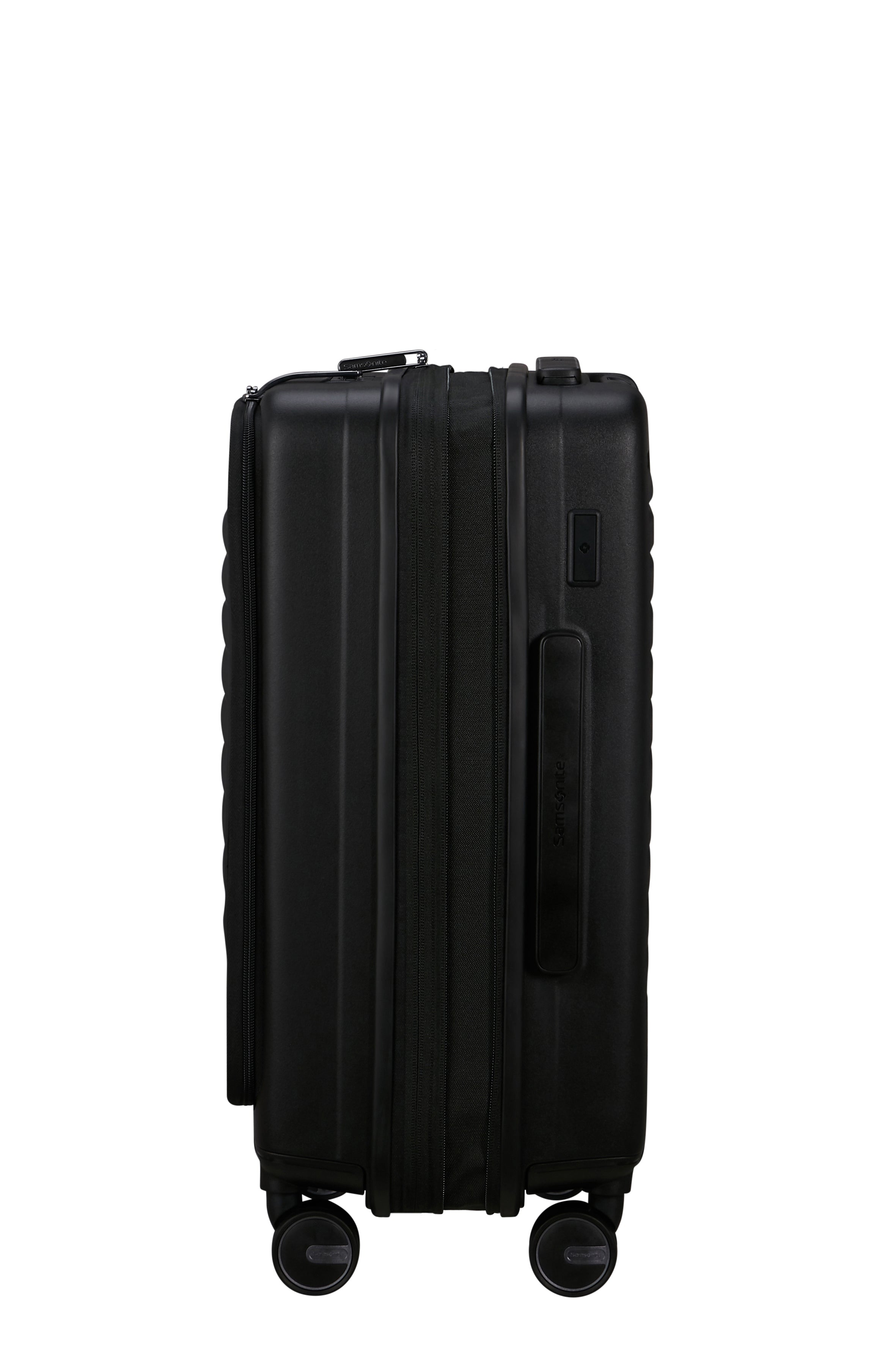 Samsonite RESTACKD Trolley S mit Vortasche, BLACK