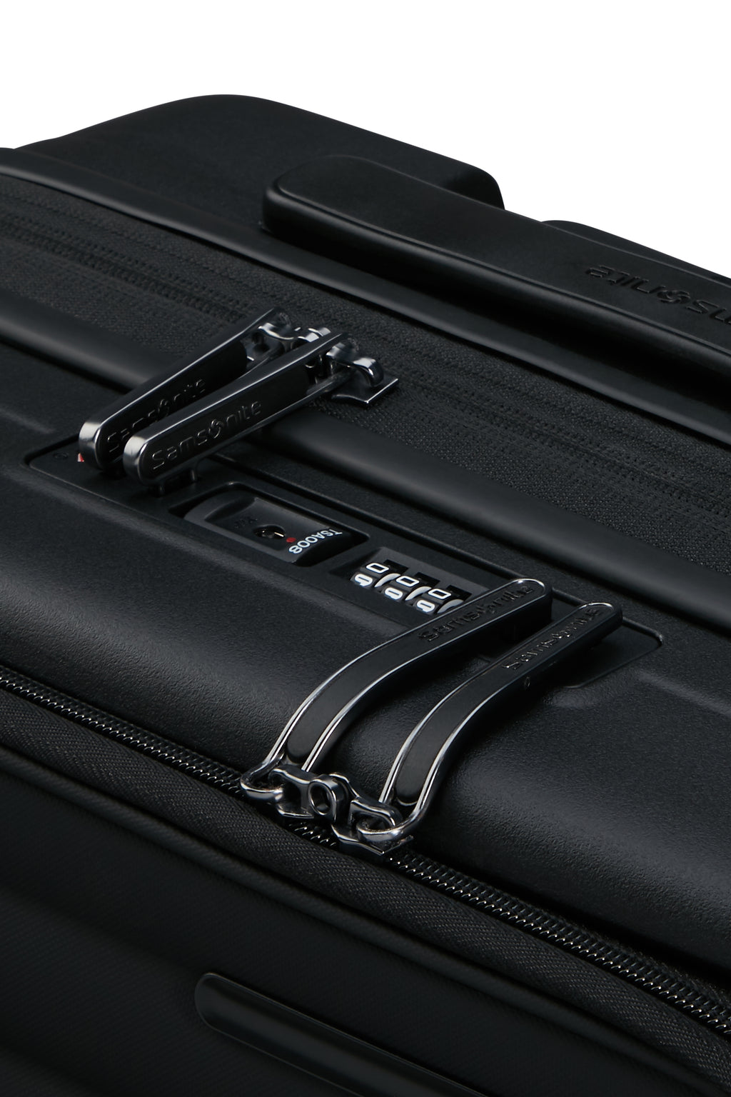 Samsonite RESTACKD Trolley S mit Vortasche, BLACK