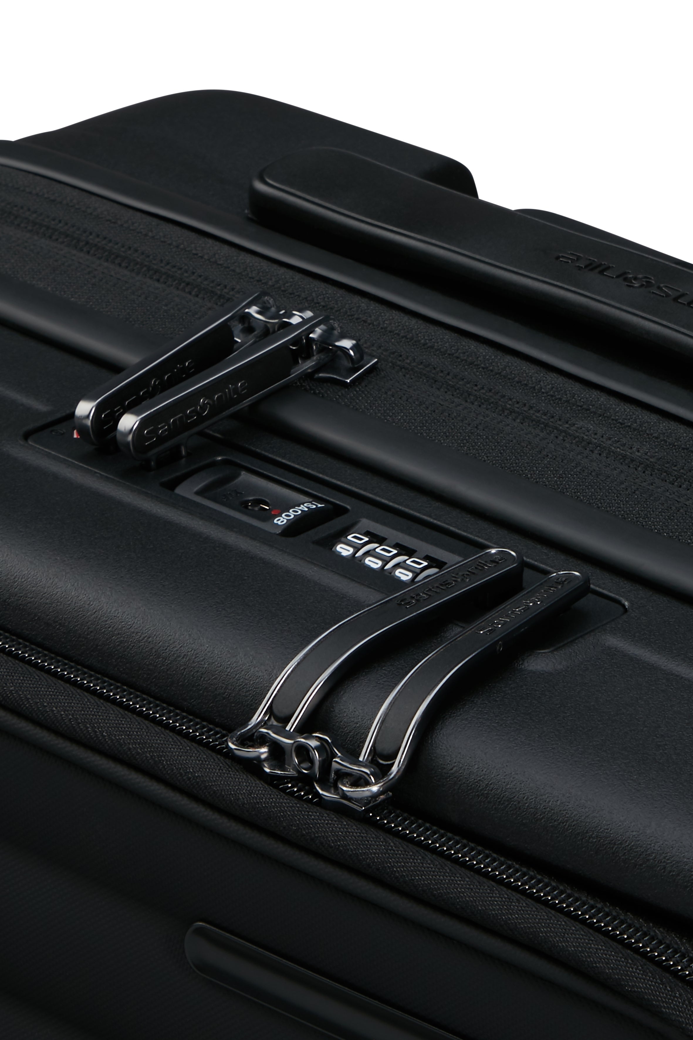 Samsonite RESTACKD Trolley S mit Vortasche, BLACK