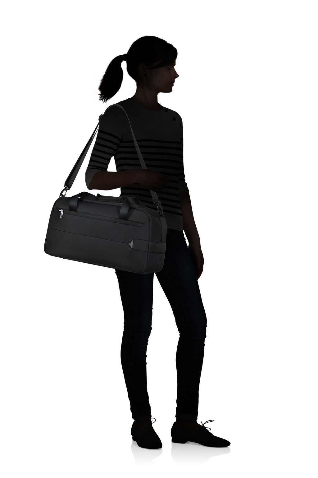 Samsonite URBIFY DUFFLE Reisetasche S, BLACK