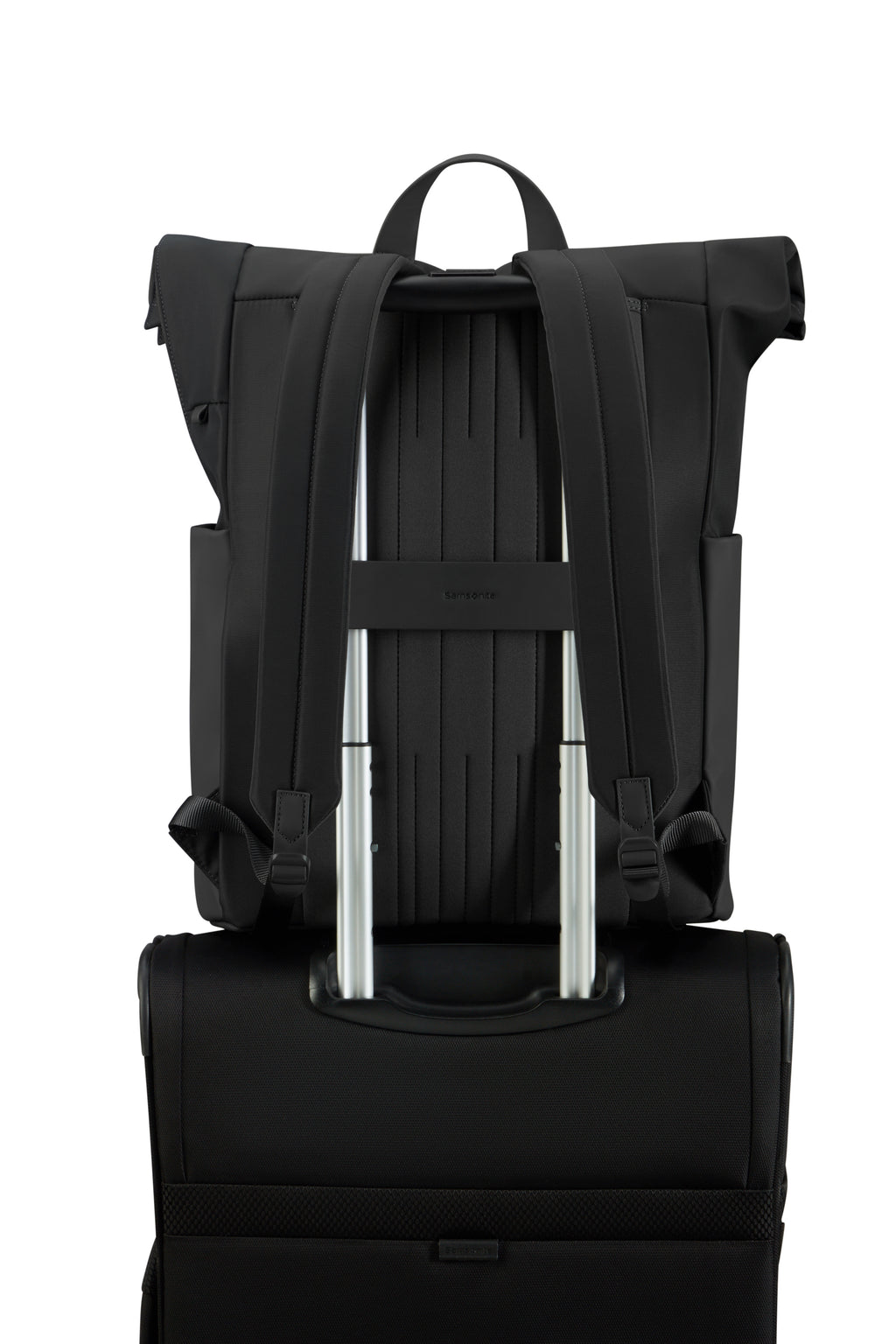 Samsonite 4PACK RUCKSACK ROLLTOP BP 15.6", BLACK