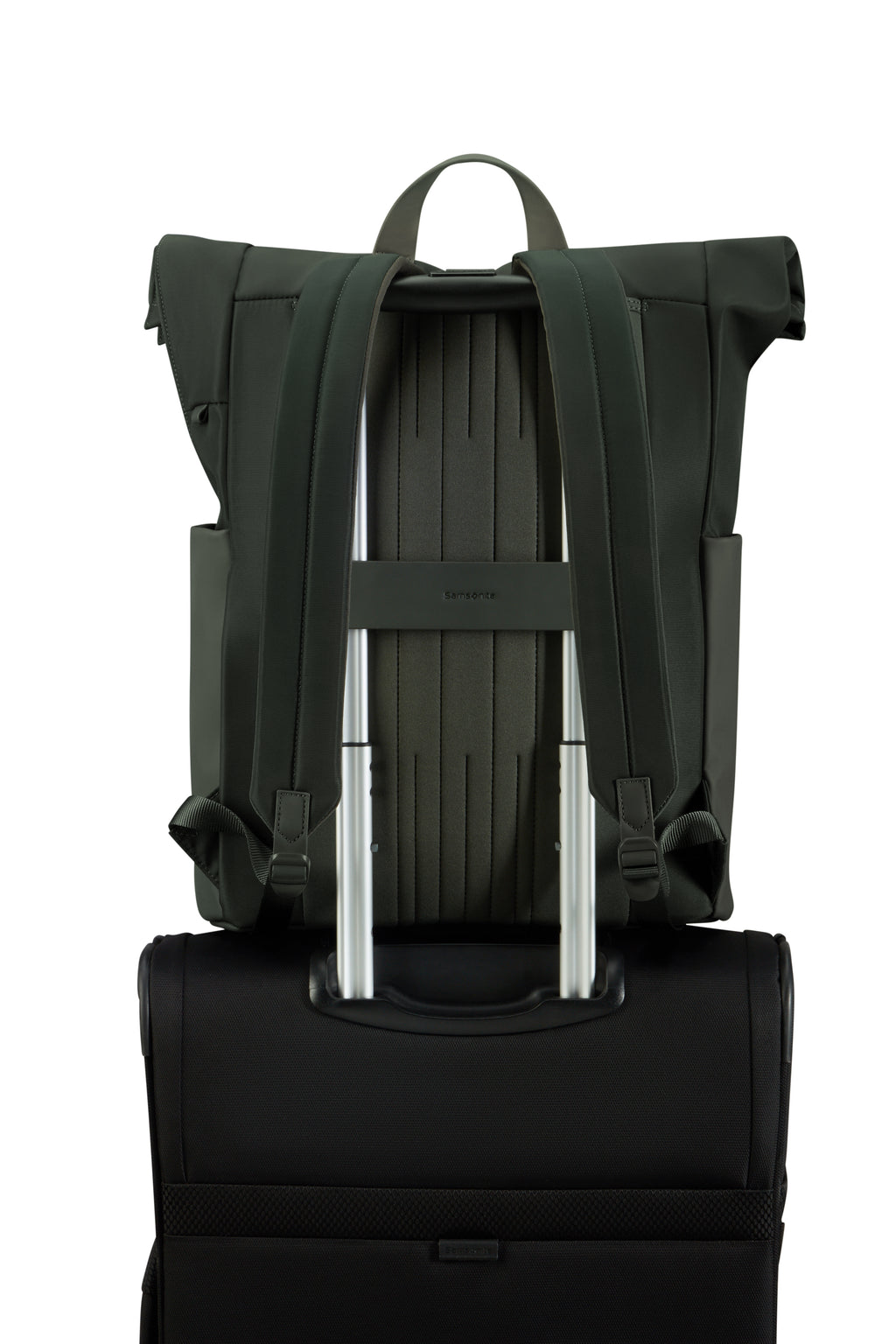 Samsonite 4PACK RUCKSACK ROLLTOP BP 15.6", FOREST GREEN