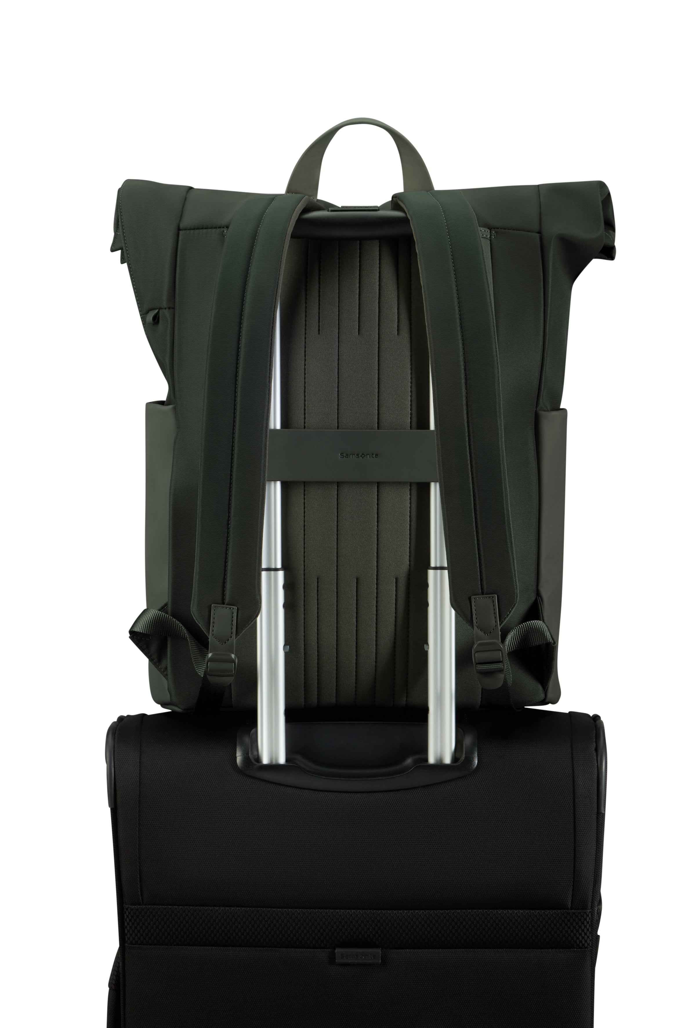 Samsonite 4PACK RUCKSACK ROLLTOP BP 15.6", FOREST GREEN