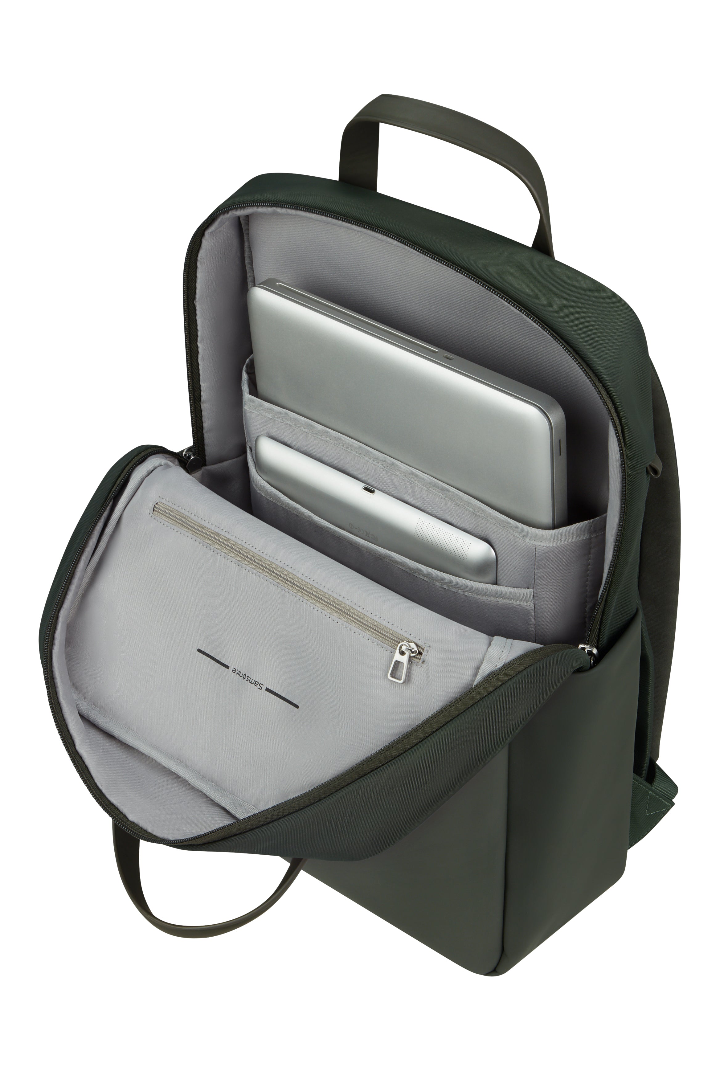 Samsonite 4PACK RUCKSACK BP+HANDLES 15.6", FOREST GREEN